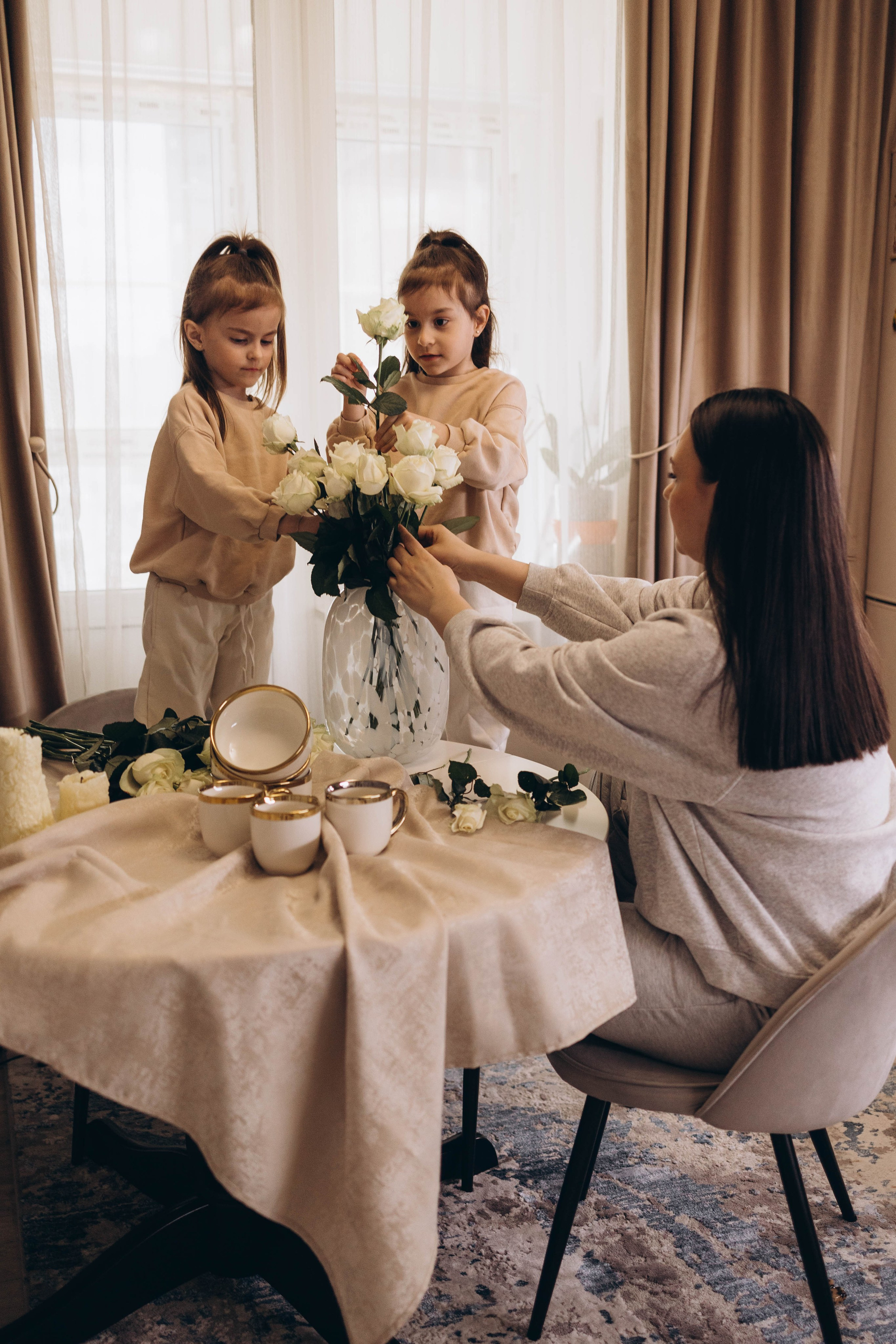 Наталия, Софа и Лиза. Семейный фотограф в Москве Виктория Ястребинская