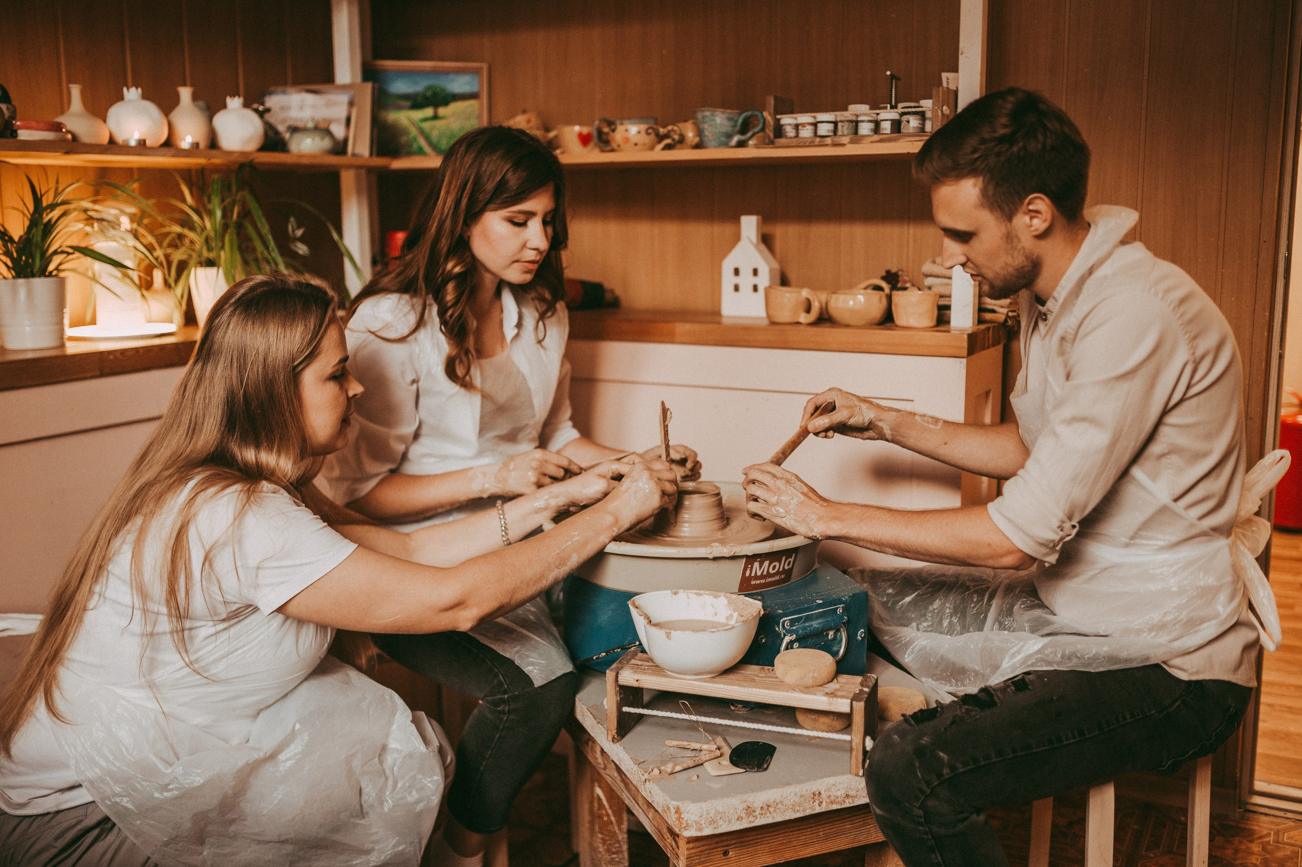 Лав стори в гончарной. Семейный и детский фотограф в Нижнем Новгороде Наумова Лидия
