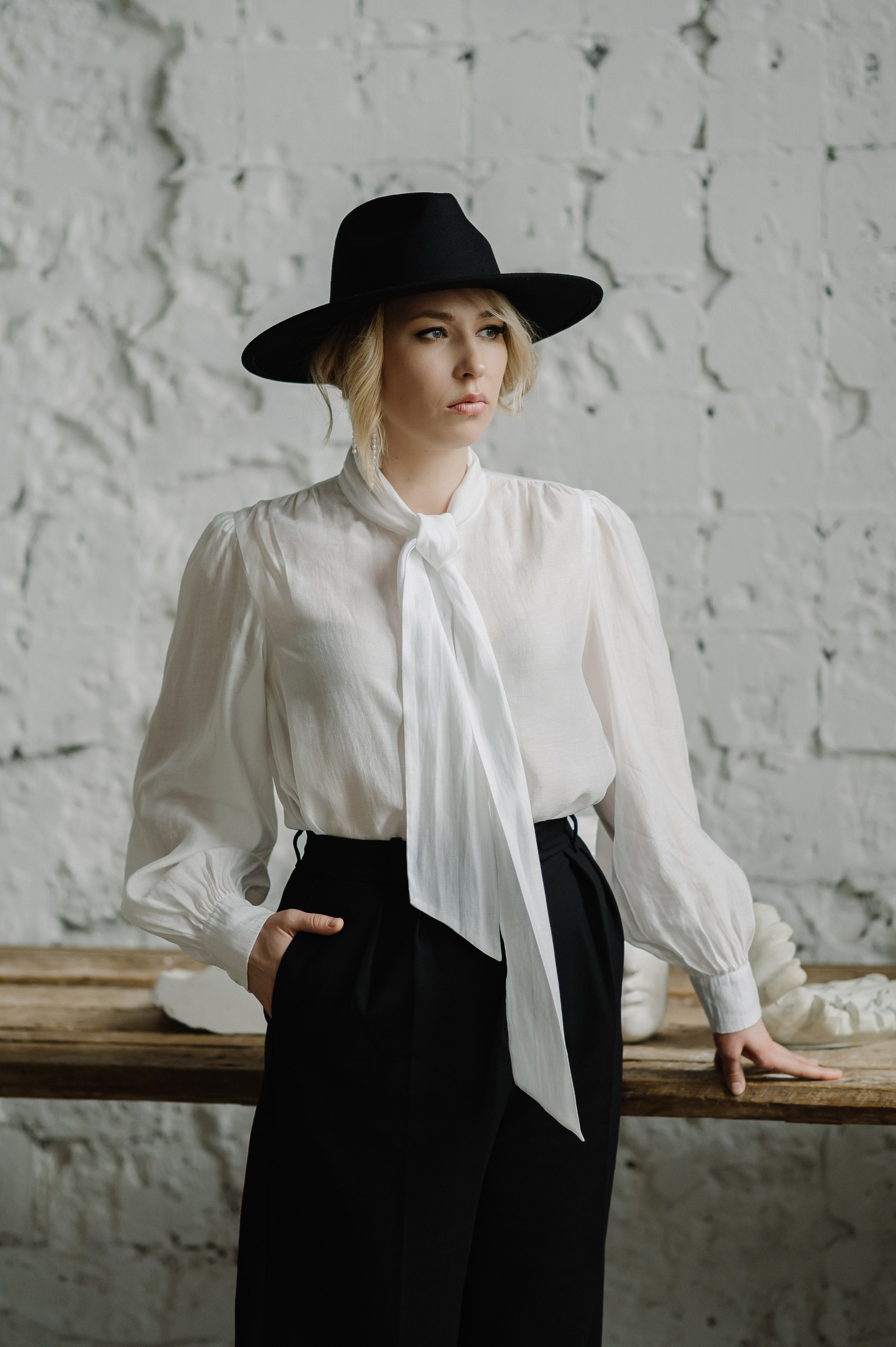 Женская фотосессия в студии