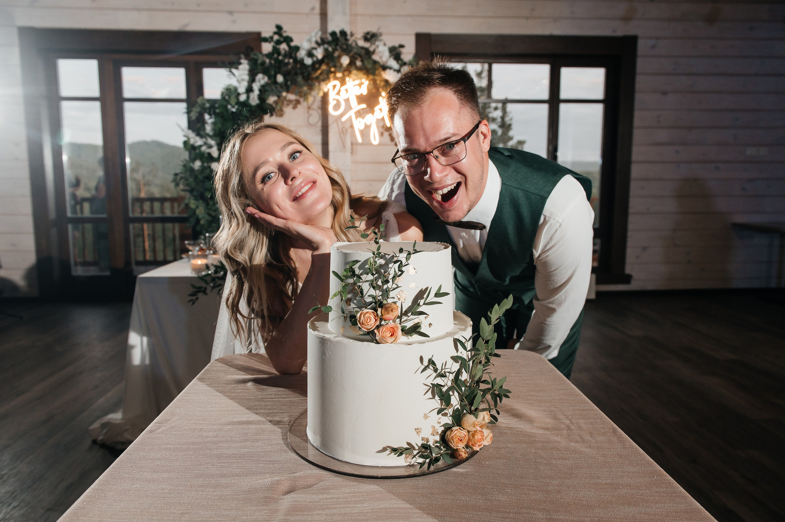 Вадим и Анастасия. Свадебная  съемка на Алтае