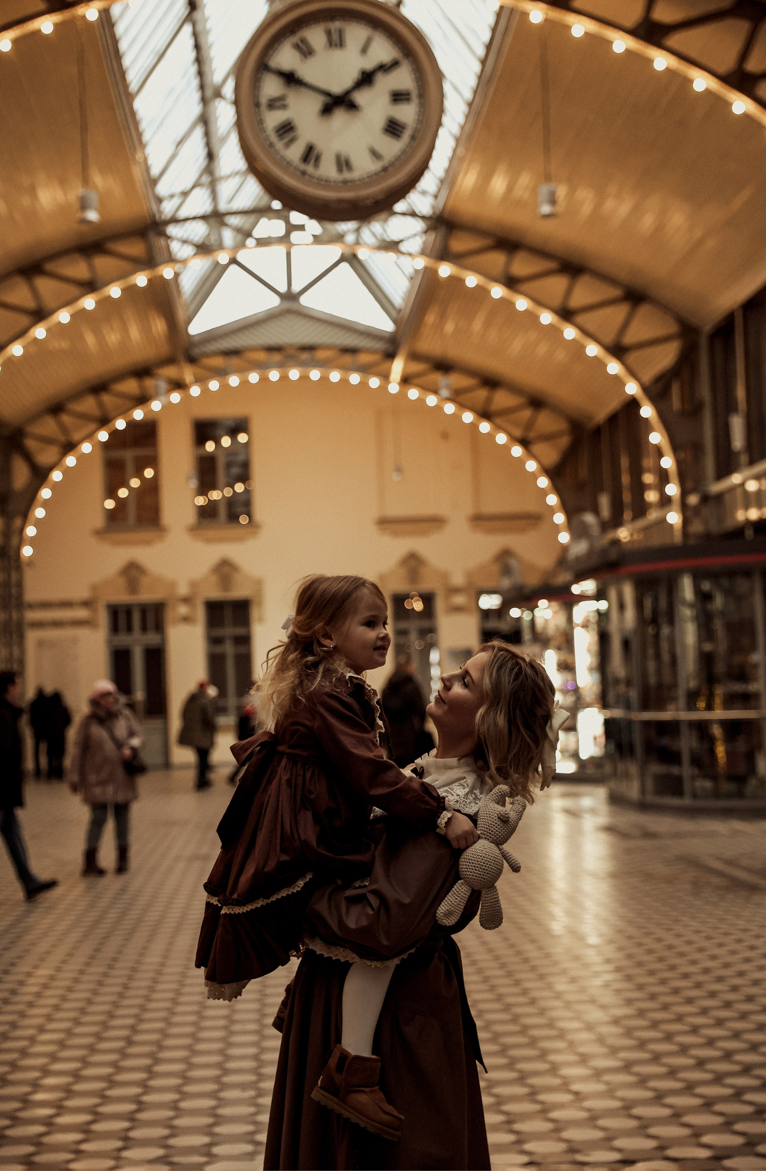 Ретро съемка на Витебском вокзале. Фотограф — Татьяна Кириллова, г. Санкт-Петербург