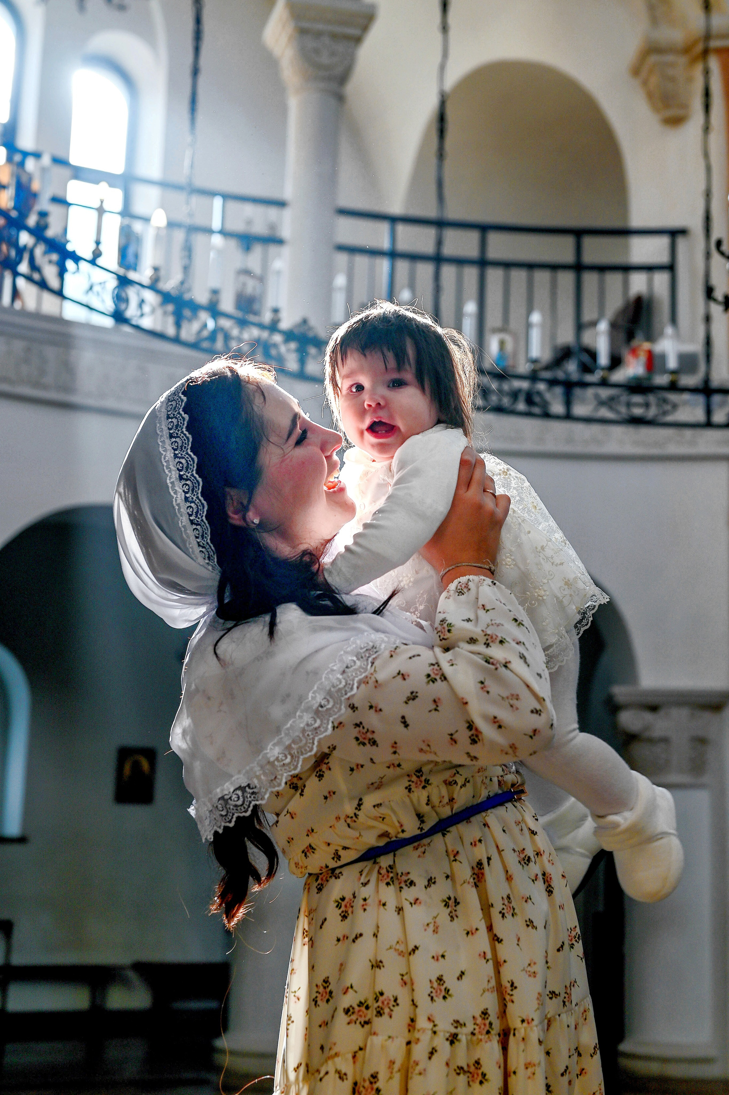 Крещение Вероники. Семейный и детский фотограф Москва