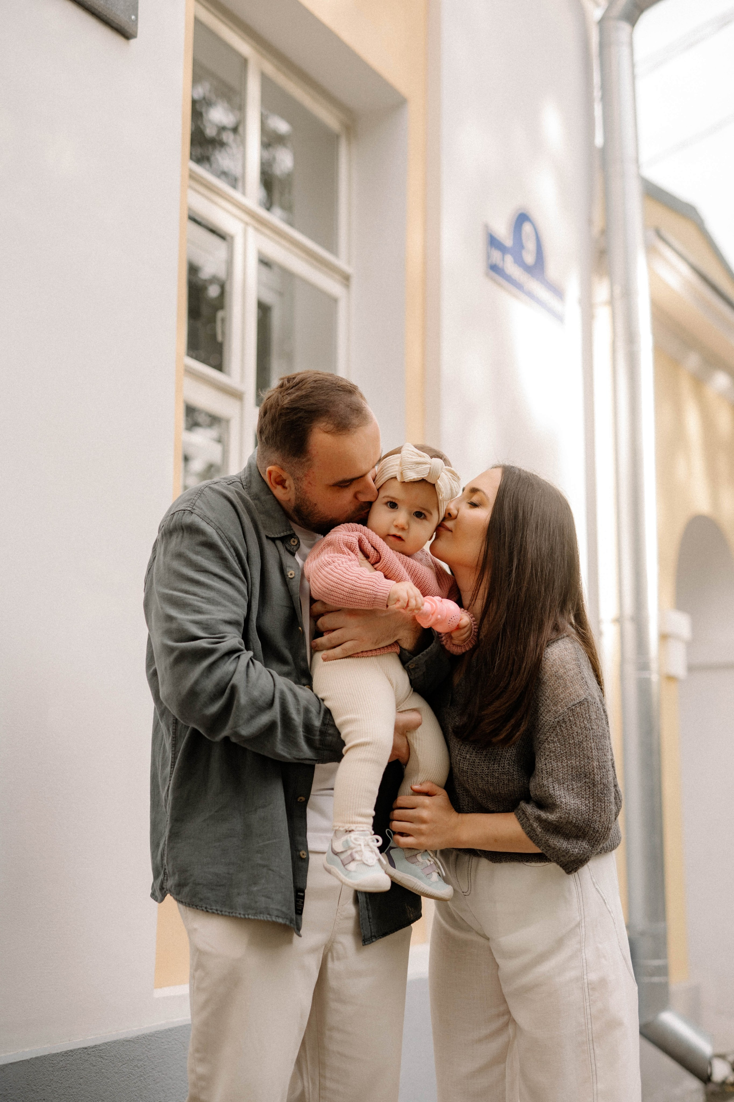 Николай, Ирина и Ева. Свадебный и семейный фотограф в Калуге Анна Киреева