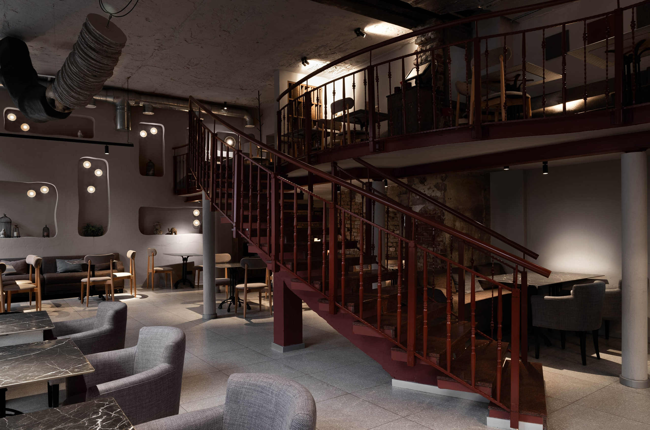 Lubo Cafe by Lena Golubinskaya. Ekaterina Symidi. Interior Photographer