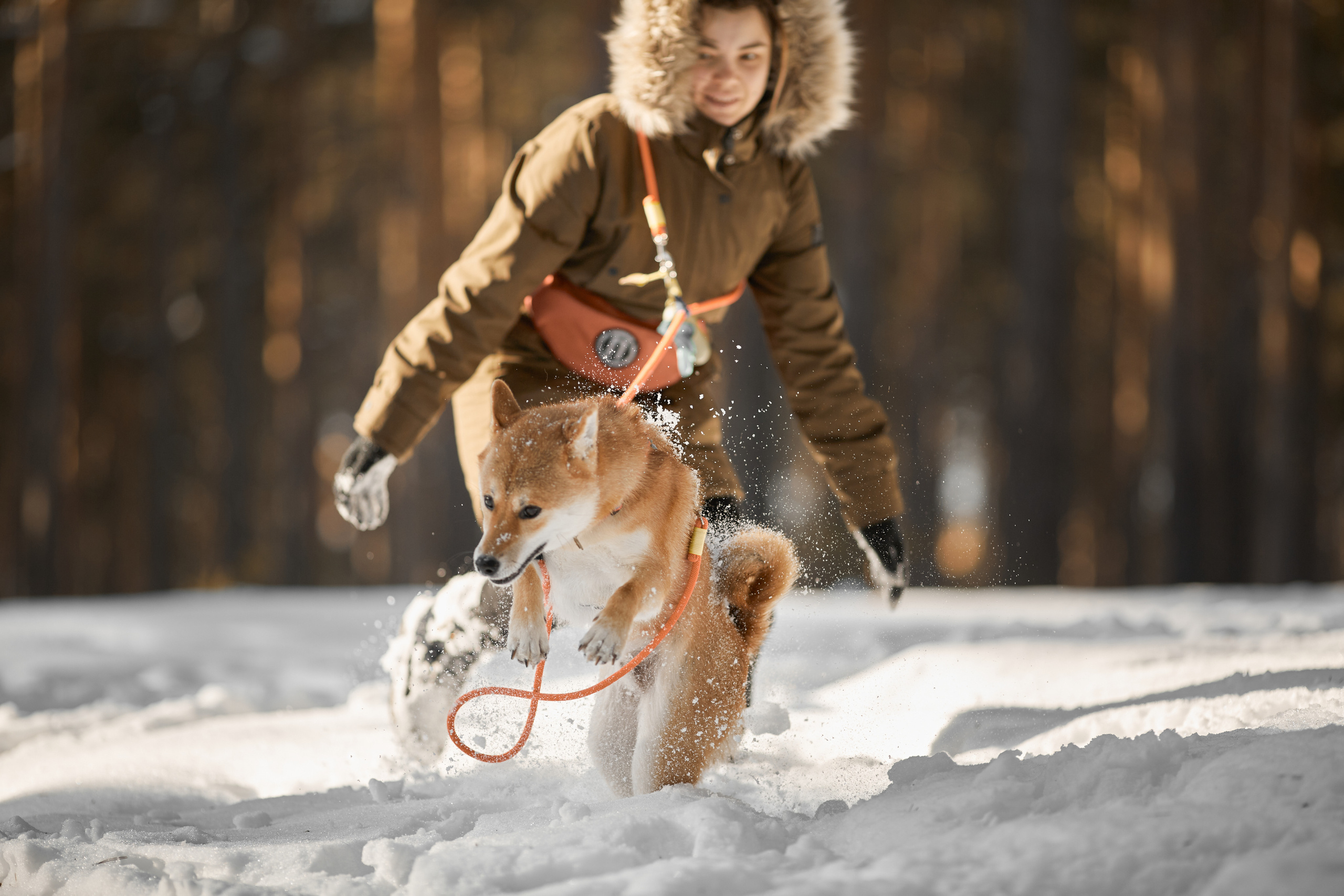Ирина и Симба. Фотограф-анималист Мартынова Анастасия