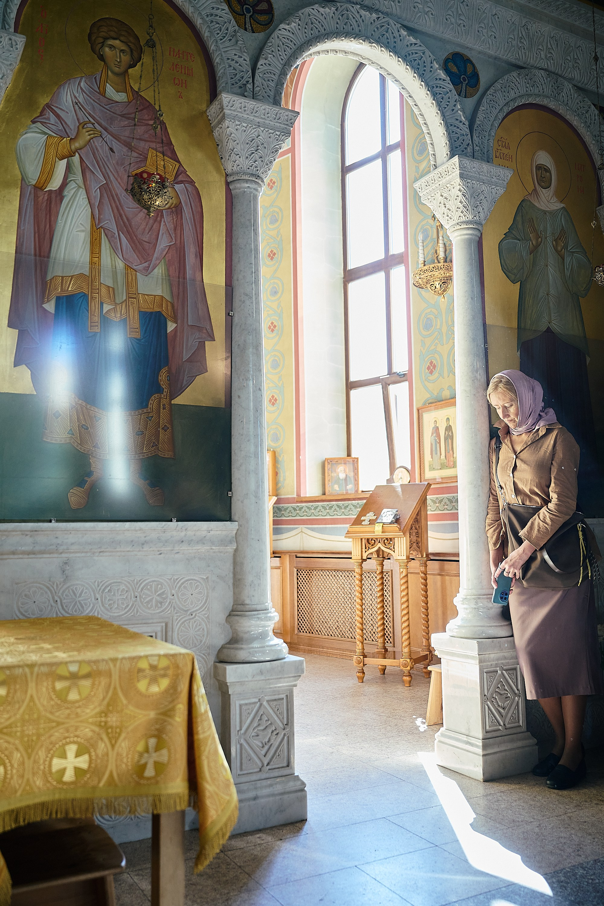 Престольный праздник в храме преподобного Сергия Радонежского в Солнцево. Фотограф Елена Думби