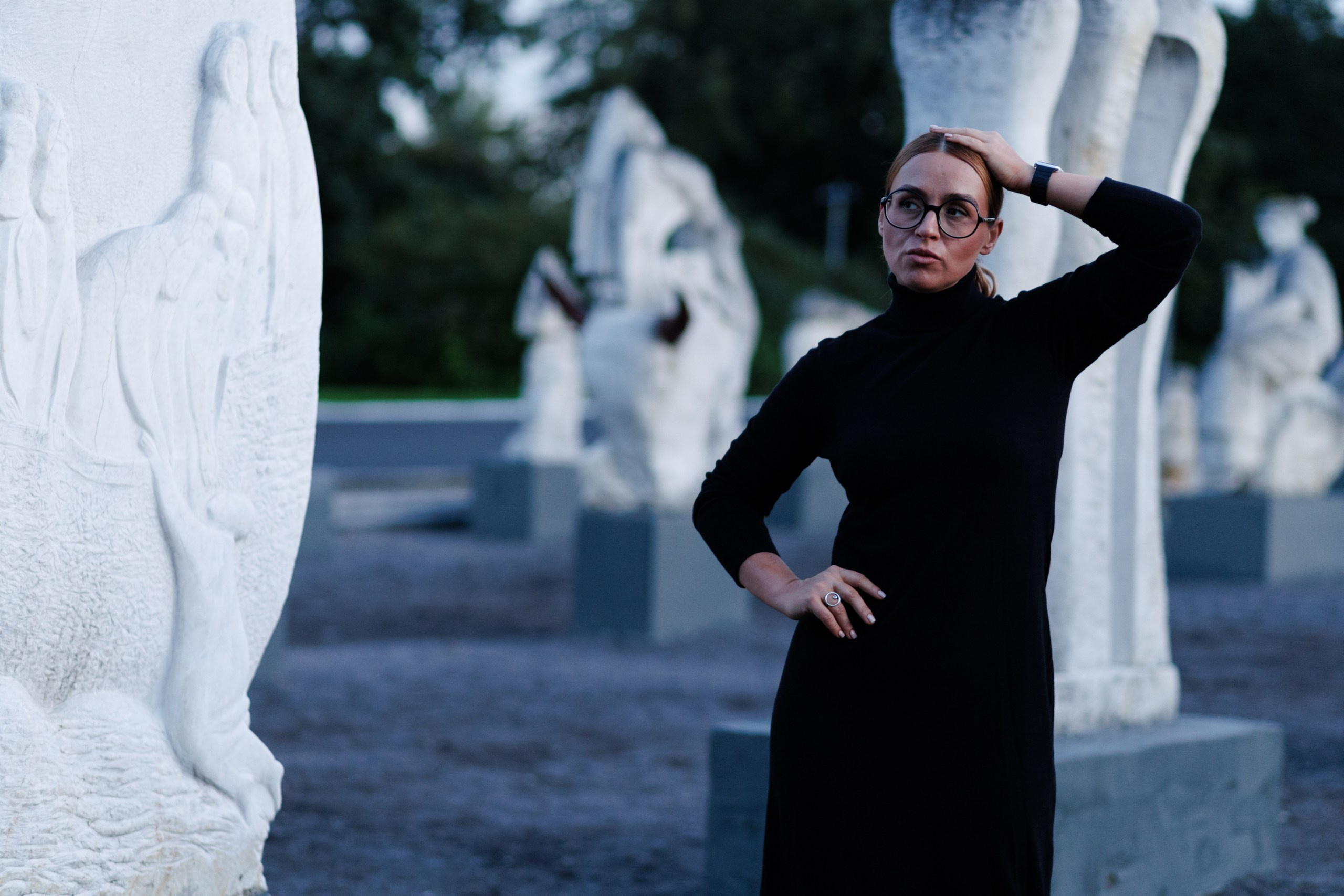 Погуляли с Дарьей в районе парка Горького и Музеона. Портретный и концертный фотограф в Москве Тугарин Александр