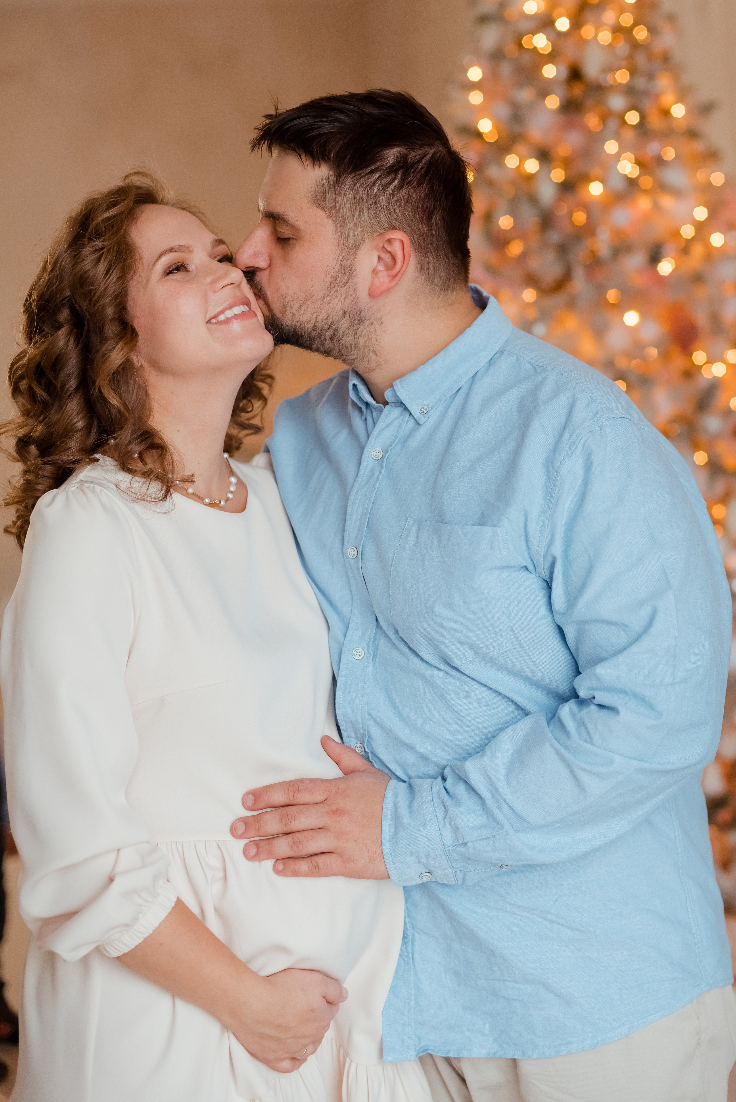 Семейная новогодняя фотосессия. Фотограф Юлия Кондратьева