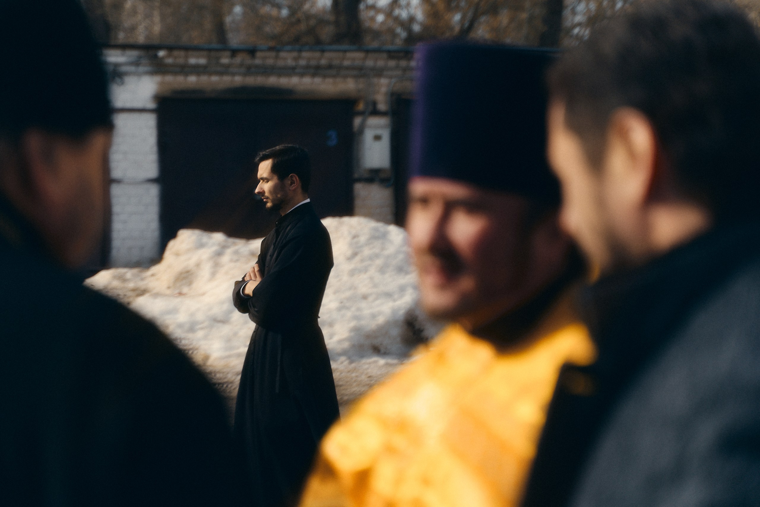 Освящены четыре накупольных креста для Георгиевской церкви в Торжке