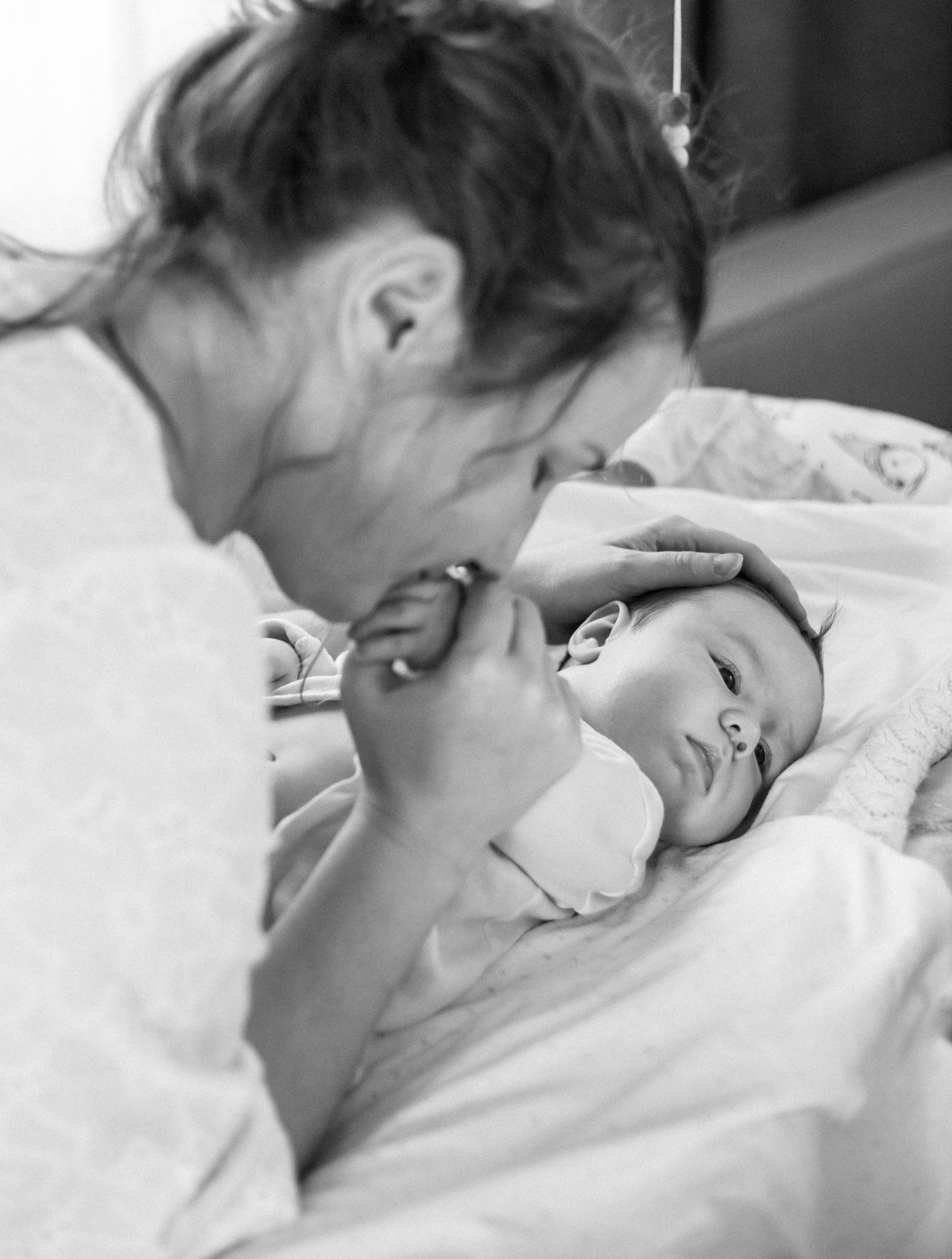 Мама с малышом дома. Фотограф текстиля в Москве Ольга Иванова