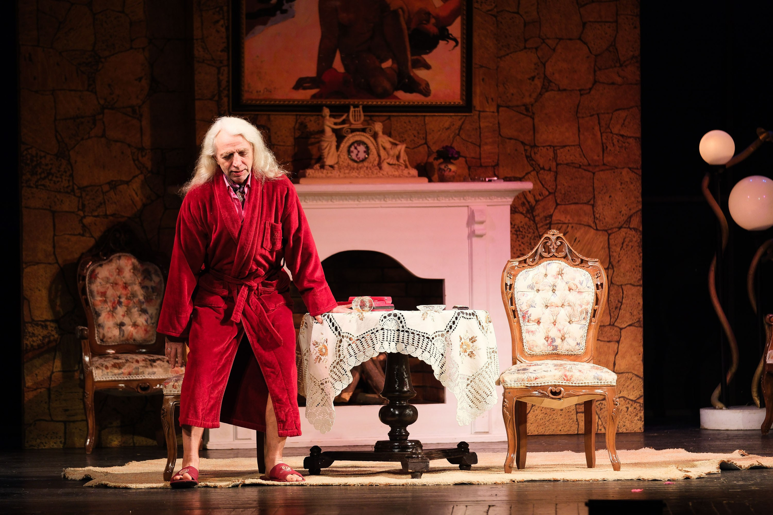 Ужин с дураком. Фотограф Анатолий Деникин