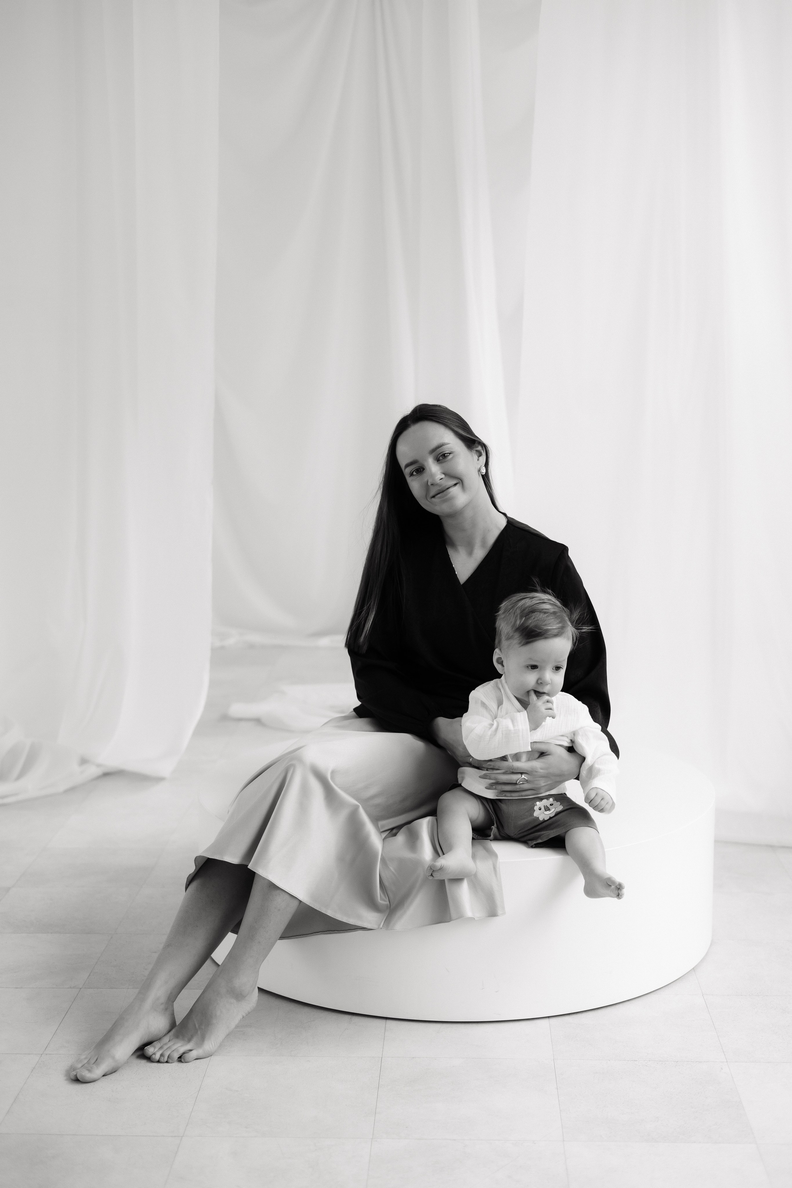 Арсений с мамой и папой. Фотограф в Кемерово Миллер Анна