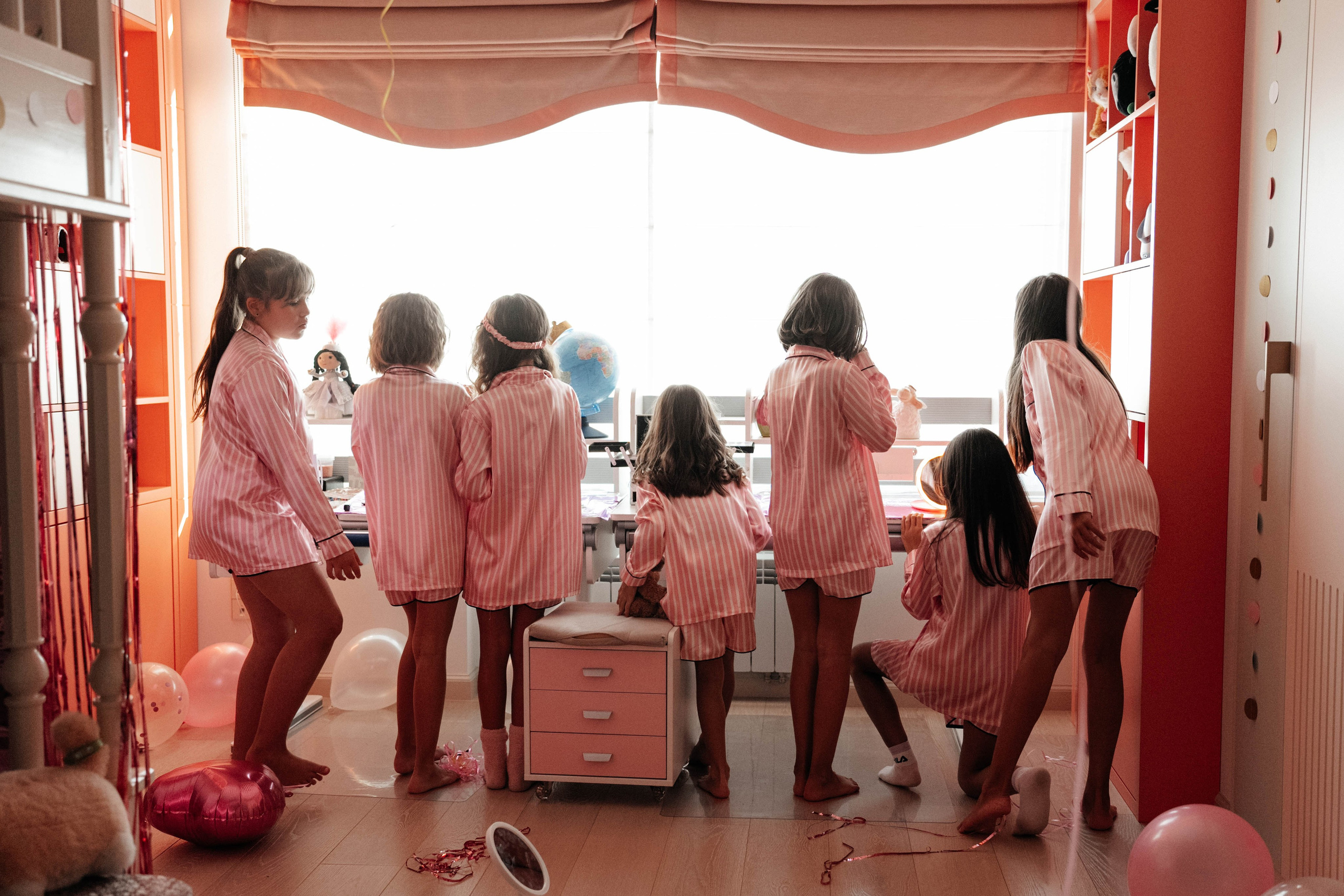 Пижамная вечеринка в честь дня рождения!. Свадебный фотограф Москва Александра Аверкова