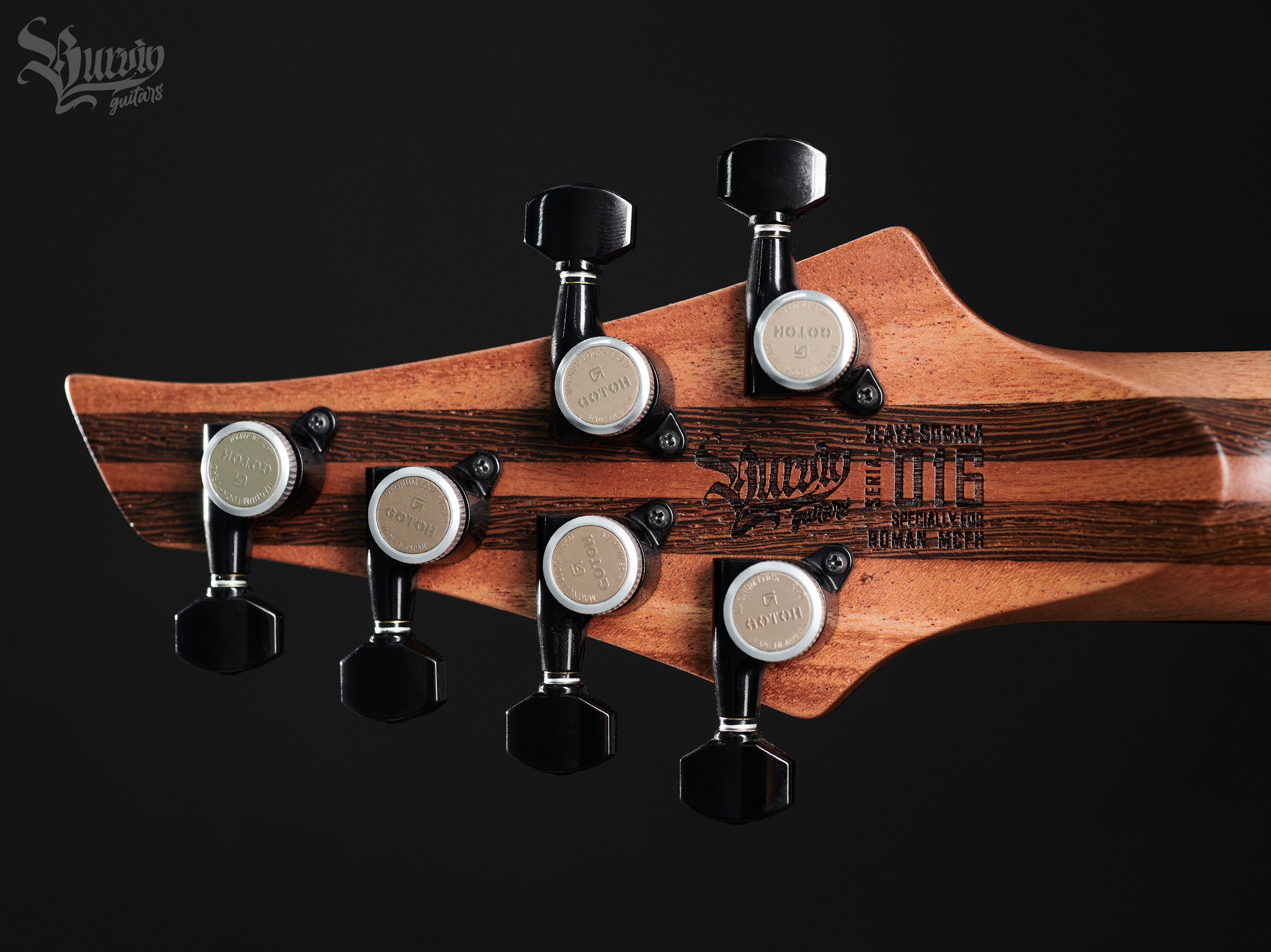 016 ZLAYA SOBAKA mk2. Master of making guitars and basses to order