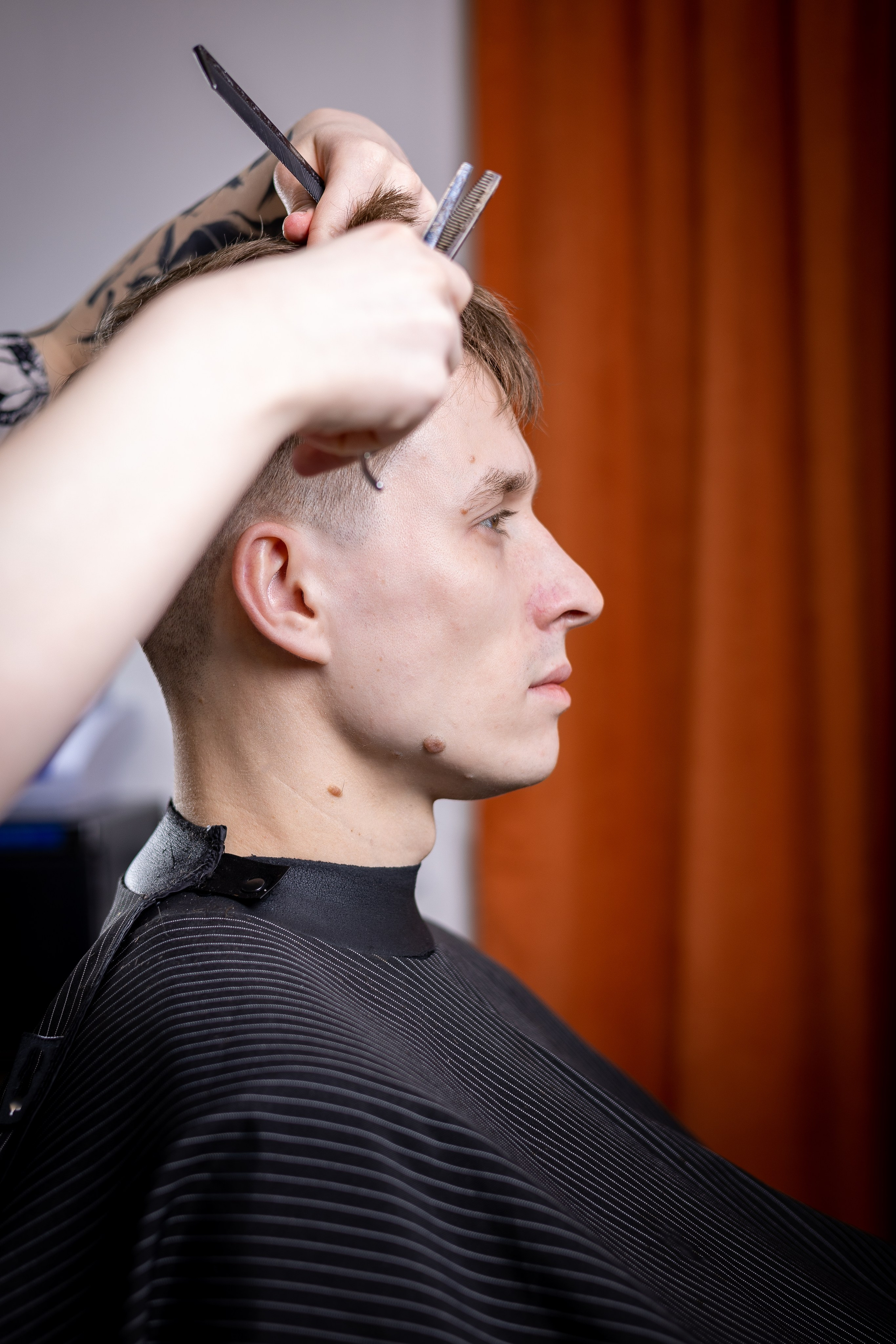 Барбершоп Jet Black 1. Репортажный фотограф Санкт-Петербург | Роман Карбышев