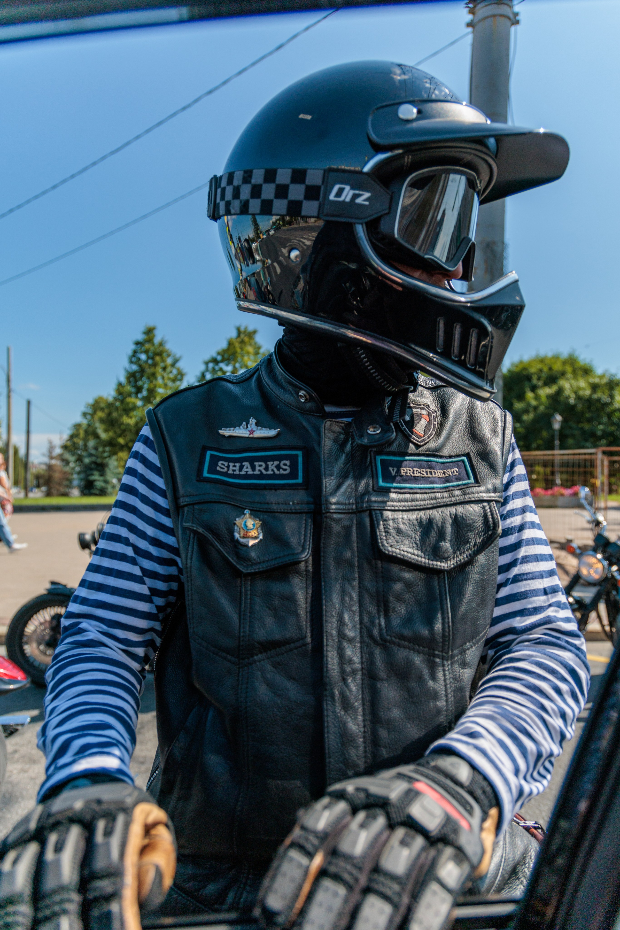 День ВМФ с мотоклубом 28.08.24. Репортажный фотограф Санкт-Петербург | Роман Карбышев