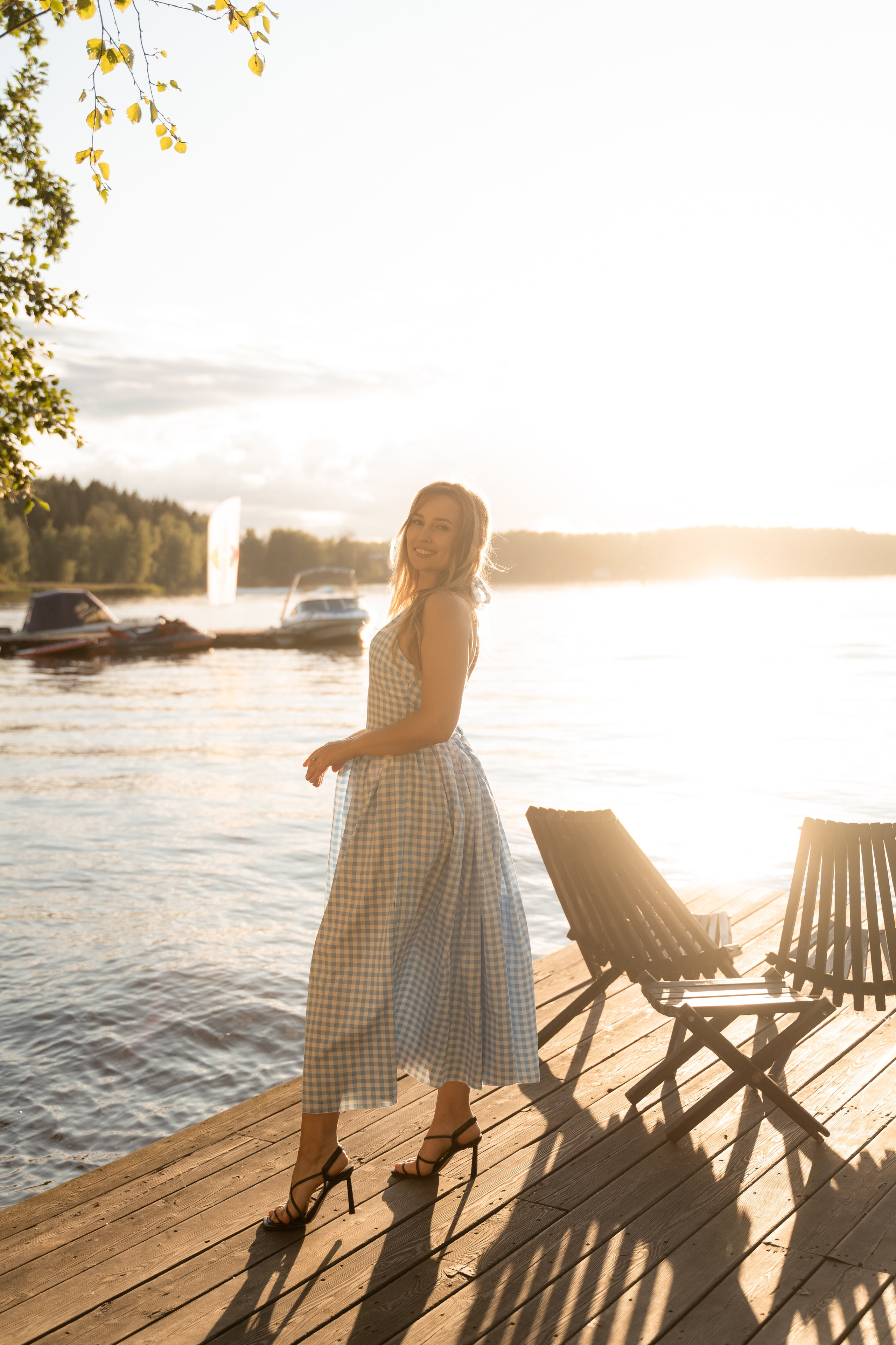Летний день рождения Лены в яхт-клубе. Портретный и свадебный фотограф Алла Карени Москва