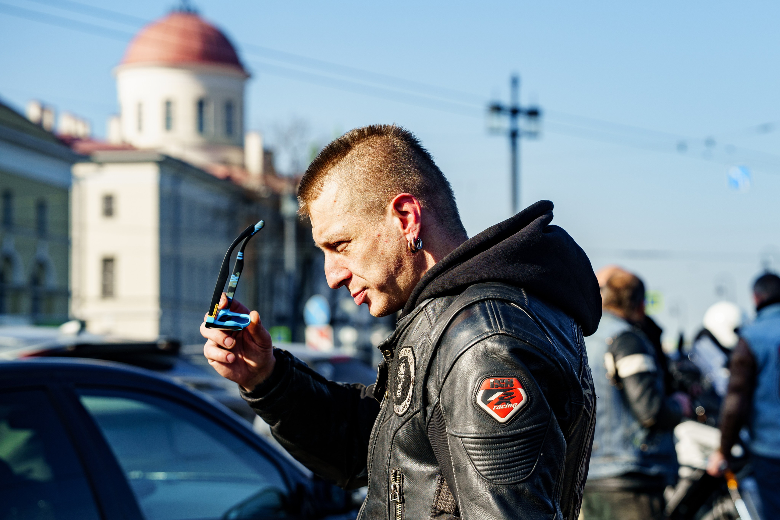 Прохват мотоклуба Norman Riders ч.1. Концертный и репортажный фотограф в Санкт-Петербурге Слава Пахомов