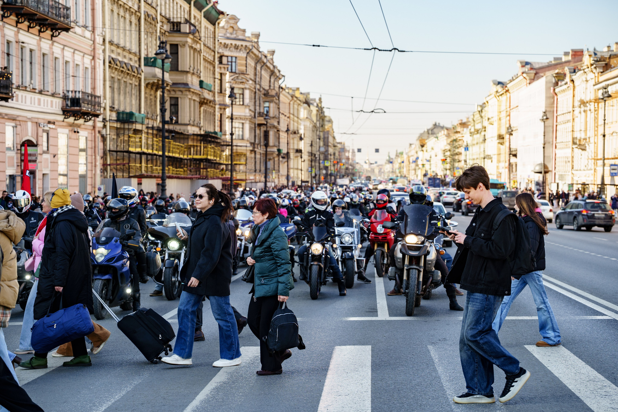 Прохват мотоклуба Norman Riders ч.1. Концертный и репортажный фотограф в Санкт-Петербурге Слава Пахомов