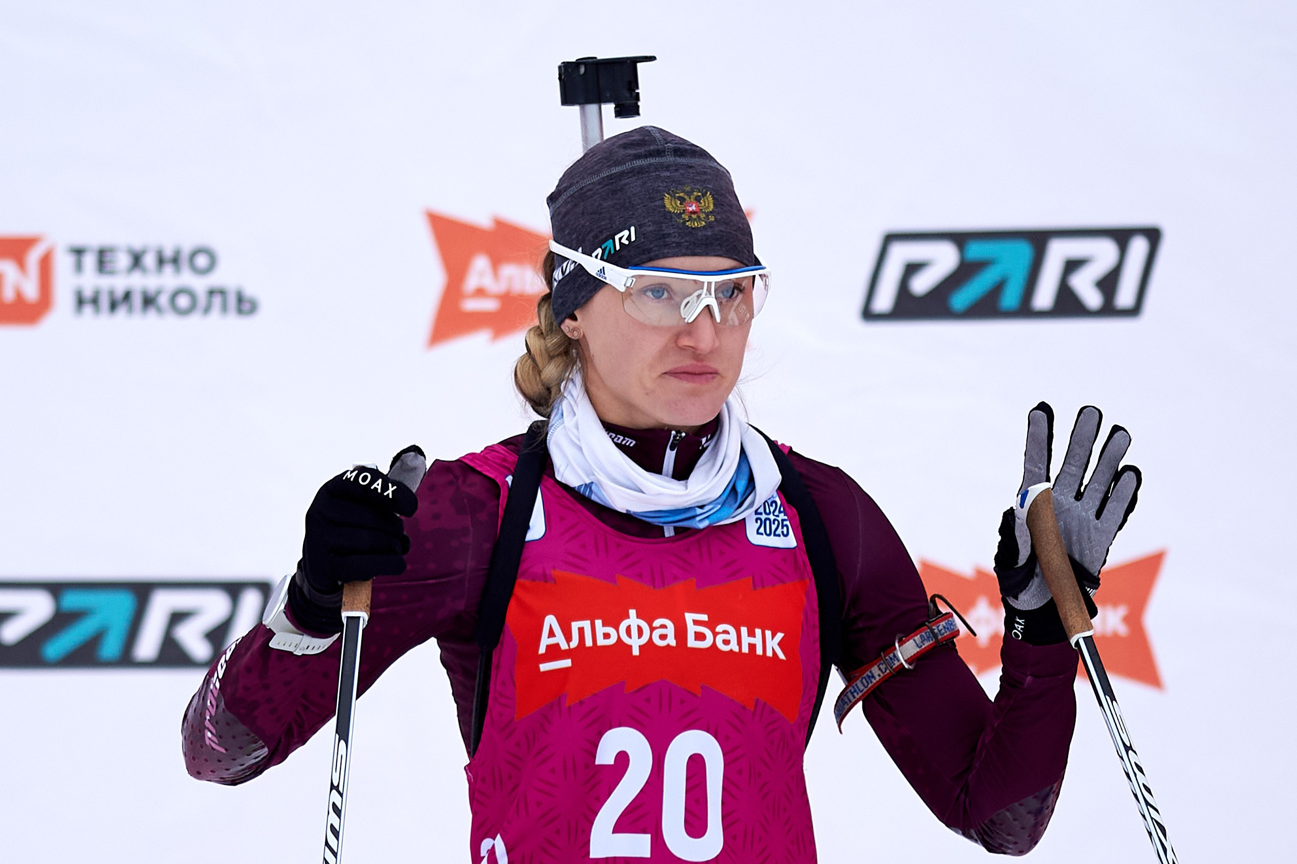 Биатлон. Чемпионат России — 2024/2025, 3-й этап, Ижевск. Ижевская винтовка. Спортивный репортажный фотограф в Ижевске Сергей Мерзляков