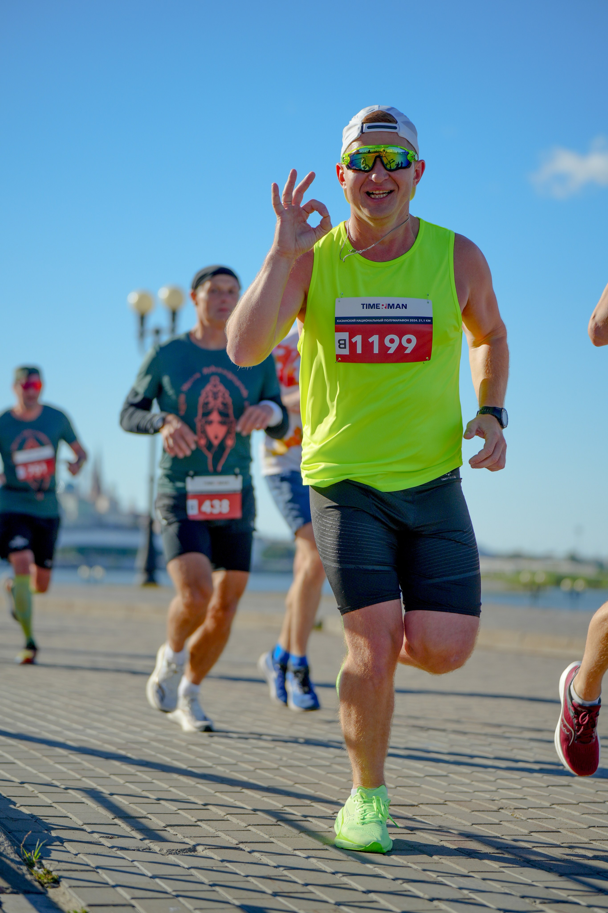 Спортивный репортаж Казанский полумарафон. Фотоким