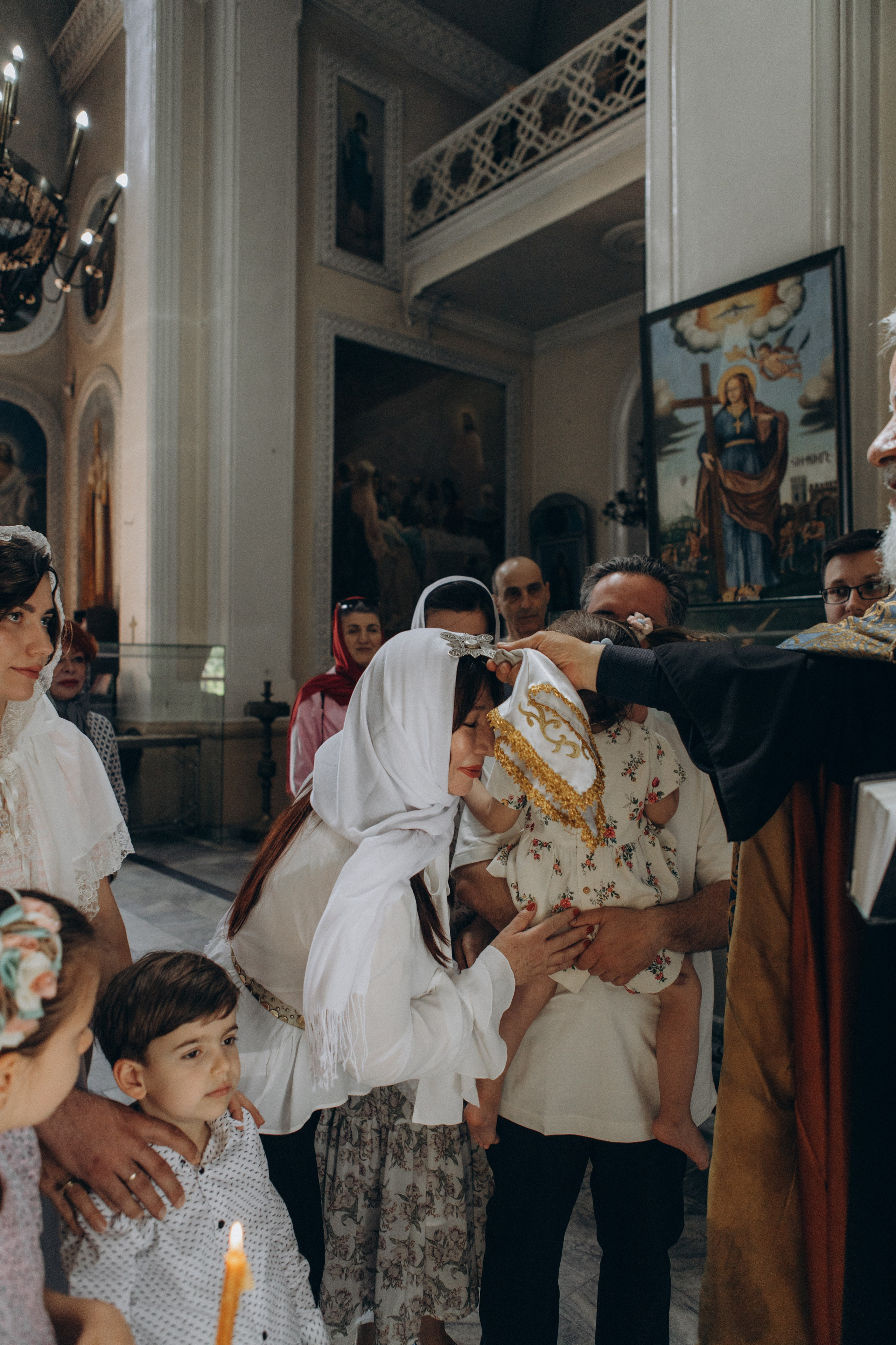 Крещение Томы. Семейный фотограф и фотограф на роды в Ростове-на-Дону Мухина Виктория