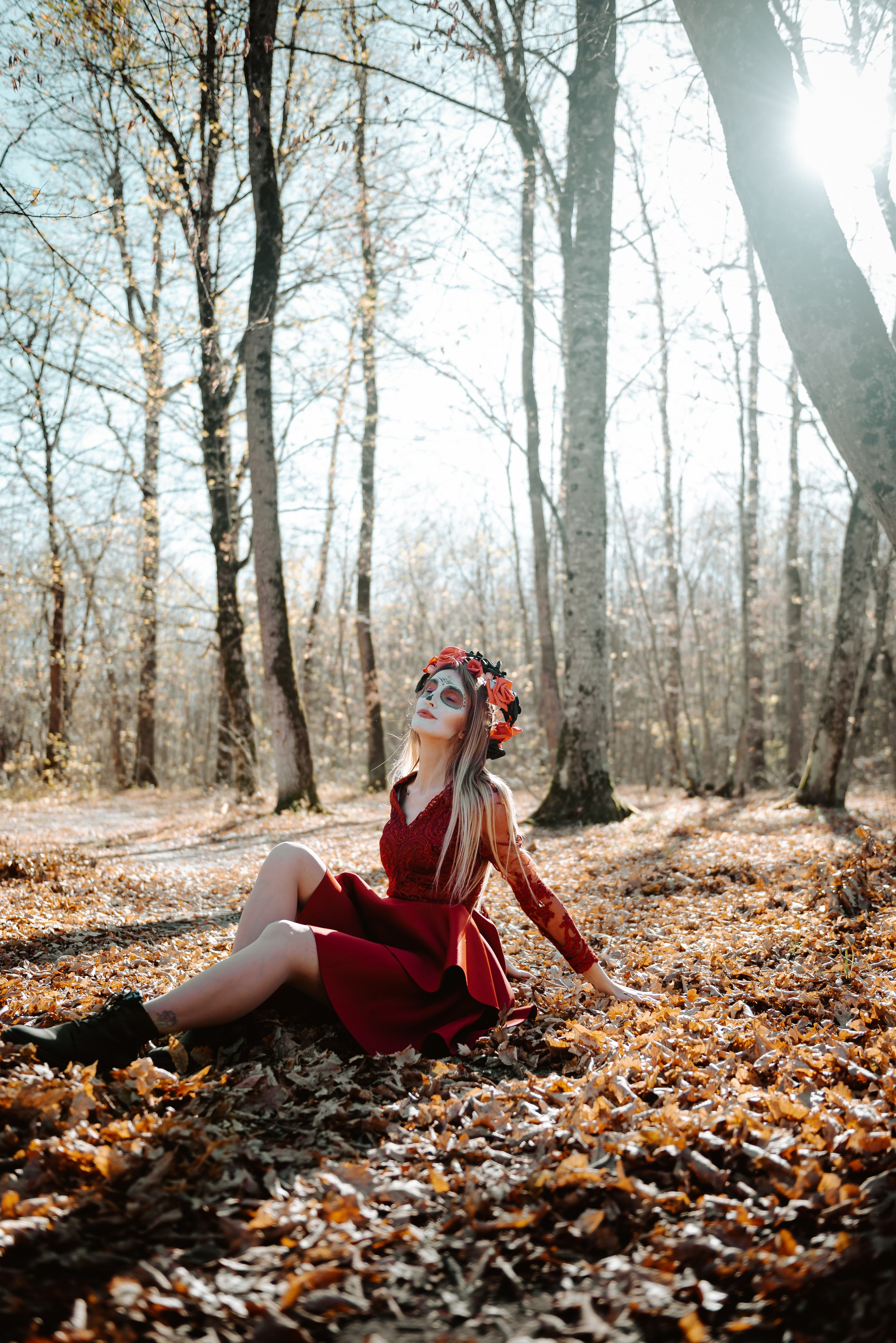 Фотосессия в горячем ключе к хеллоуину. Свадебный фотограф в Горячем Ключе Смирнова Дина