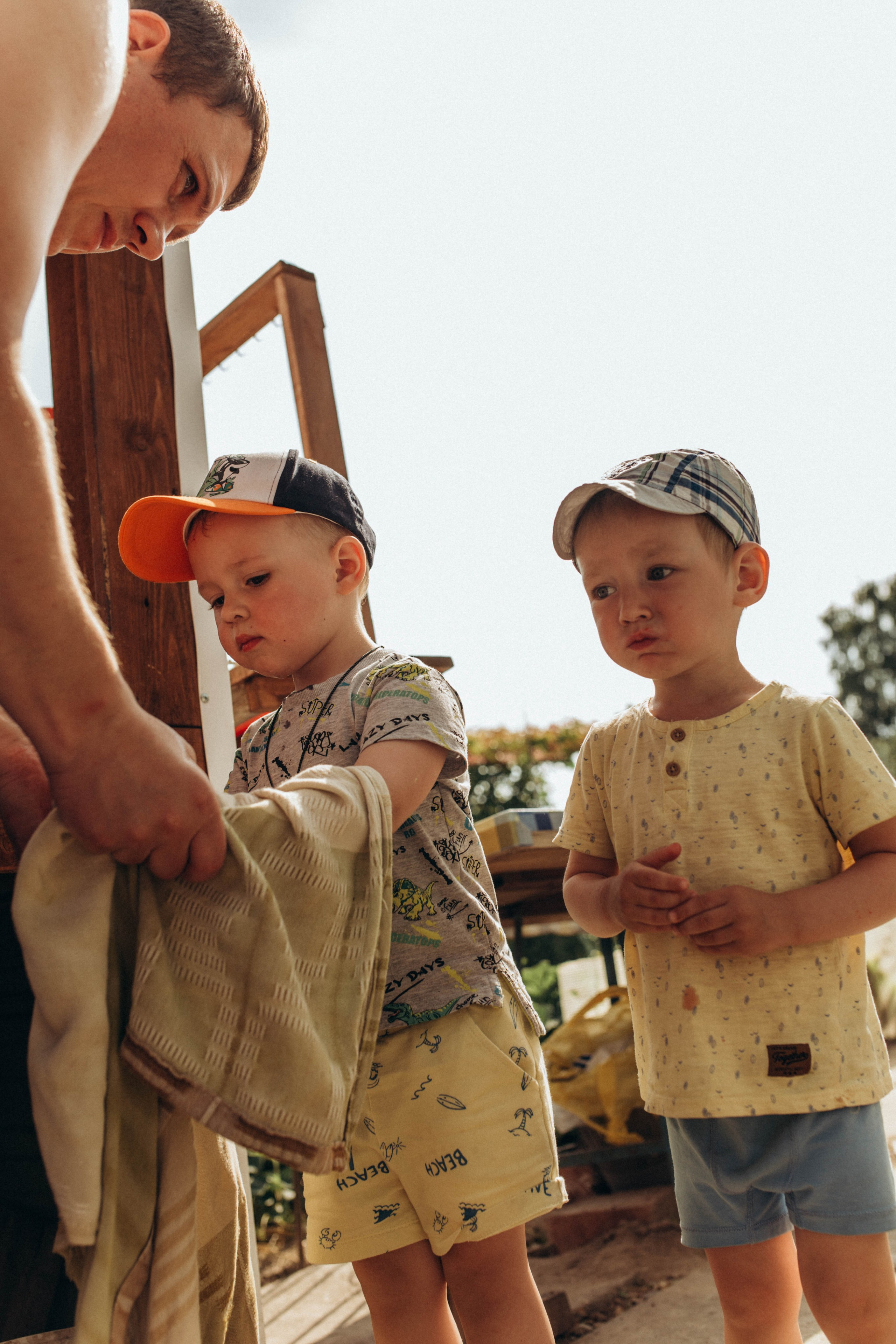 У бабушки в деревне. Фотограф новорожденных Серпухов, Протвино, Москва I Марина Бурмистрова