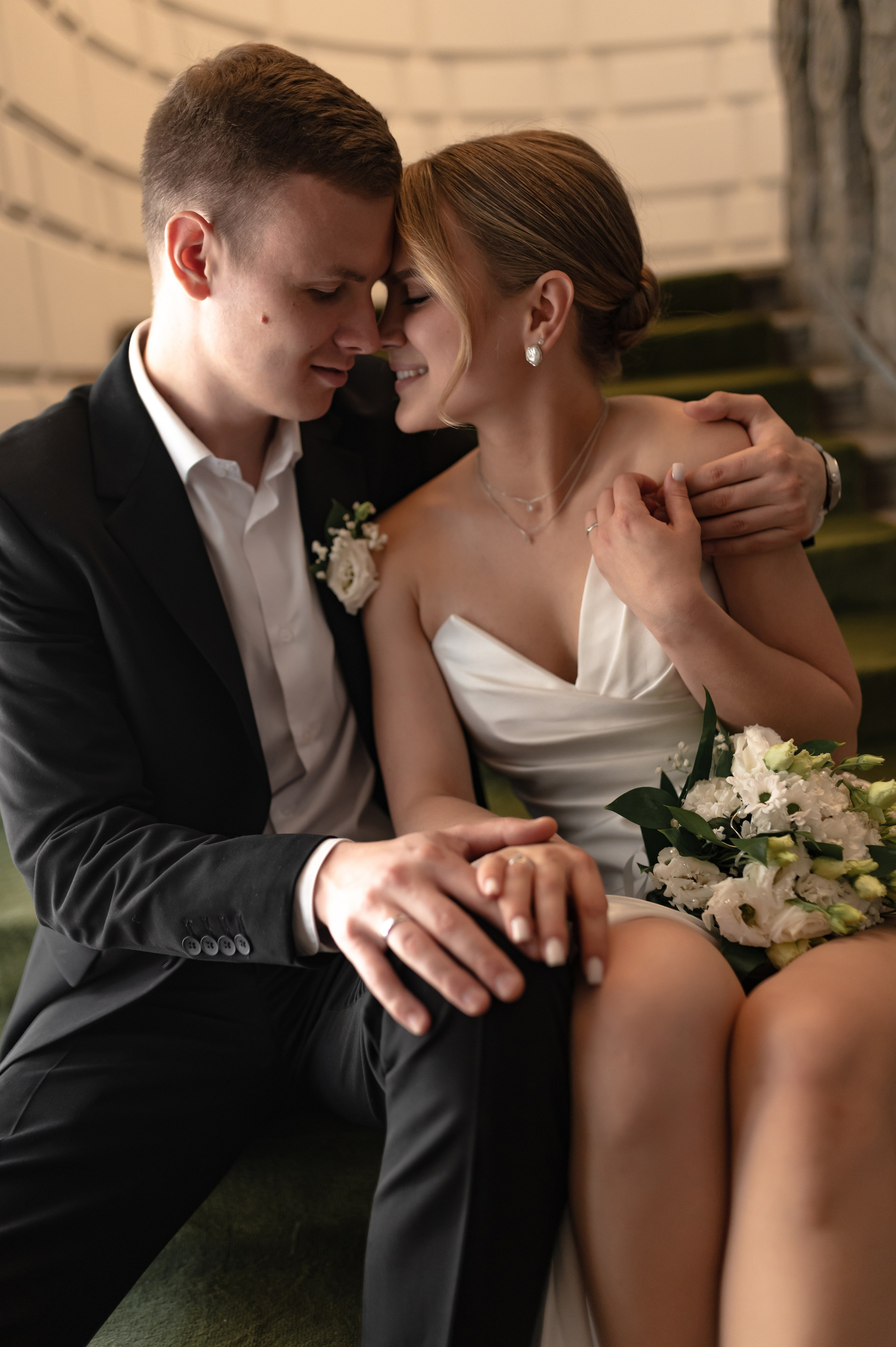 Полина и Егор. Особняк Спиридонова. Свадебный фотограф Москва и Санкт-Петербург. Анастасия Чудина