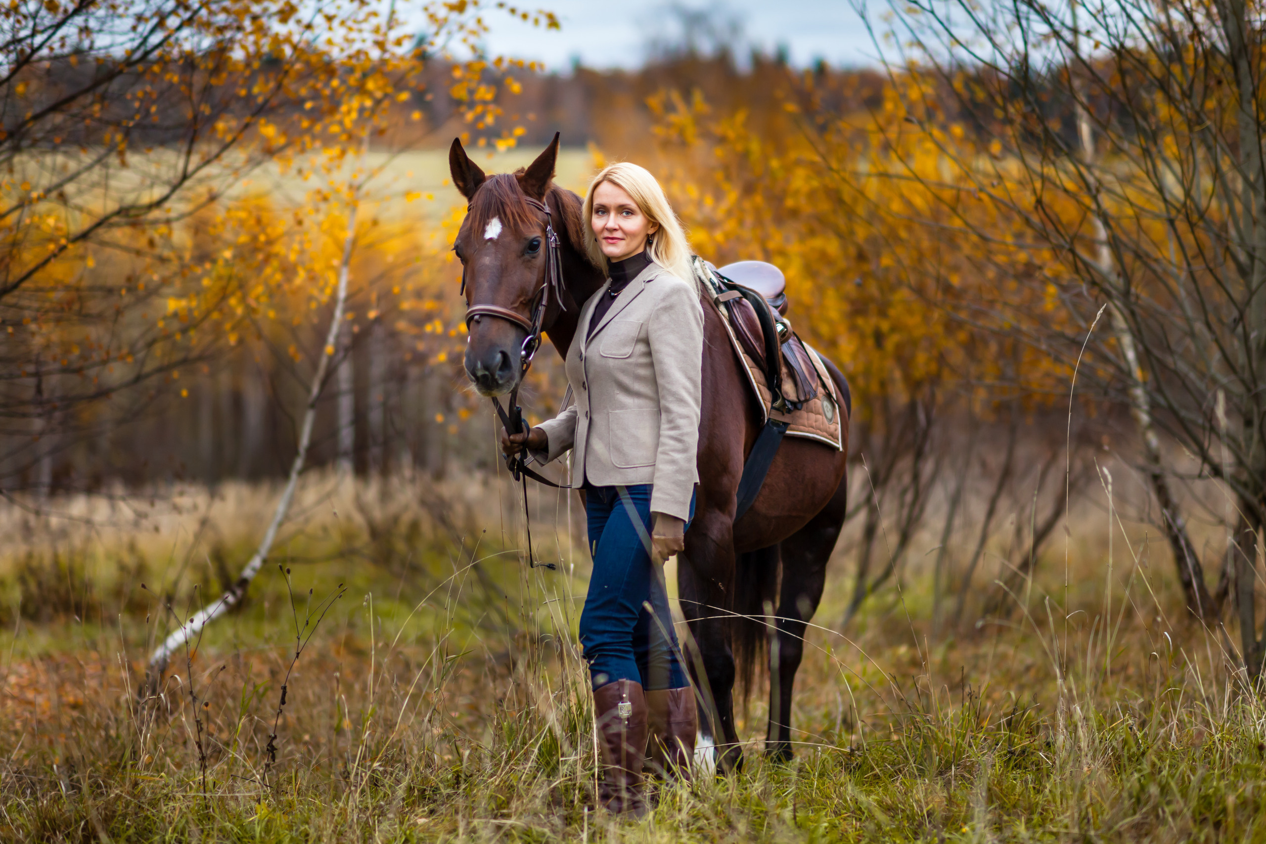 Барыня Ольга в усадьбе Ольгово =) Осень. Фотограф Сергей Лукьянов @xapeton_photo Москва