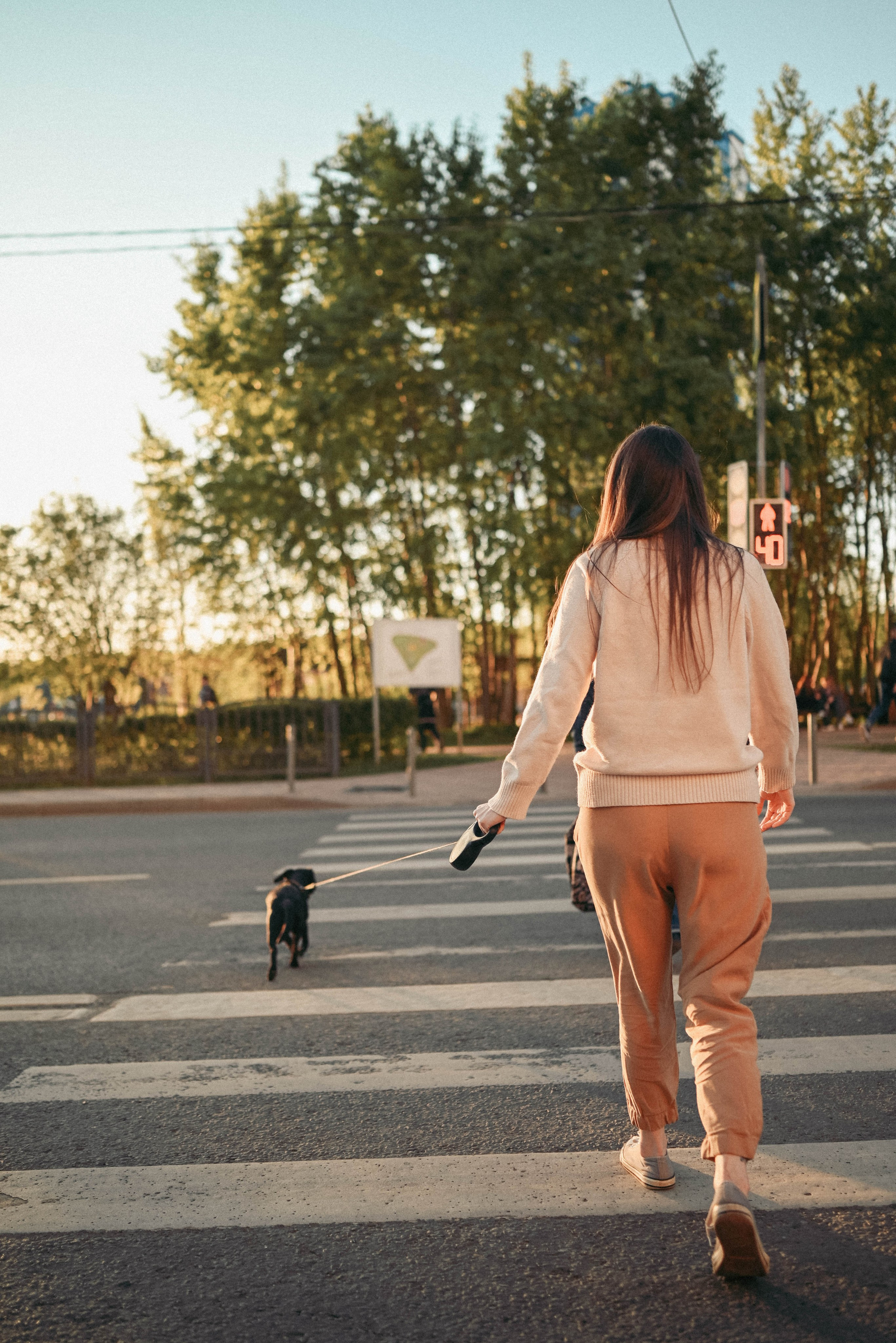 Прогулка с пушистым другом. Семейный фотограф в Москве Люберцах Ирина Вронская