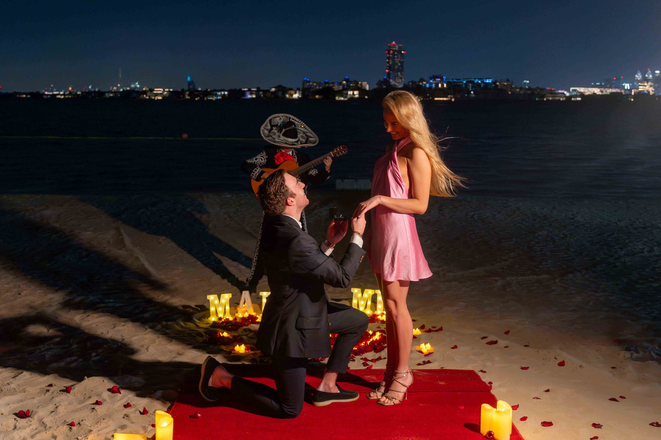 Шикарное предложение руки и сердца. Фотограф и видеограф в Москве и Абу Даби Мария Кулагина