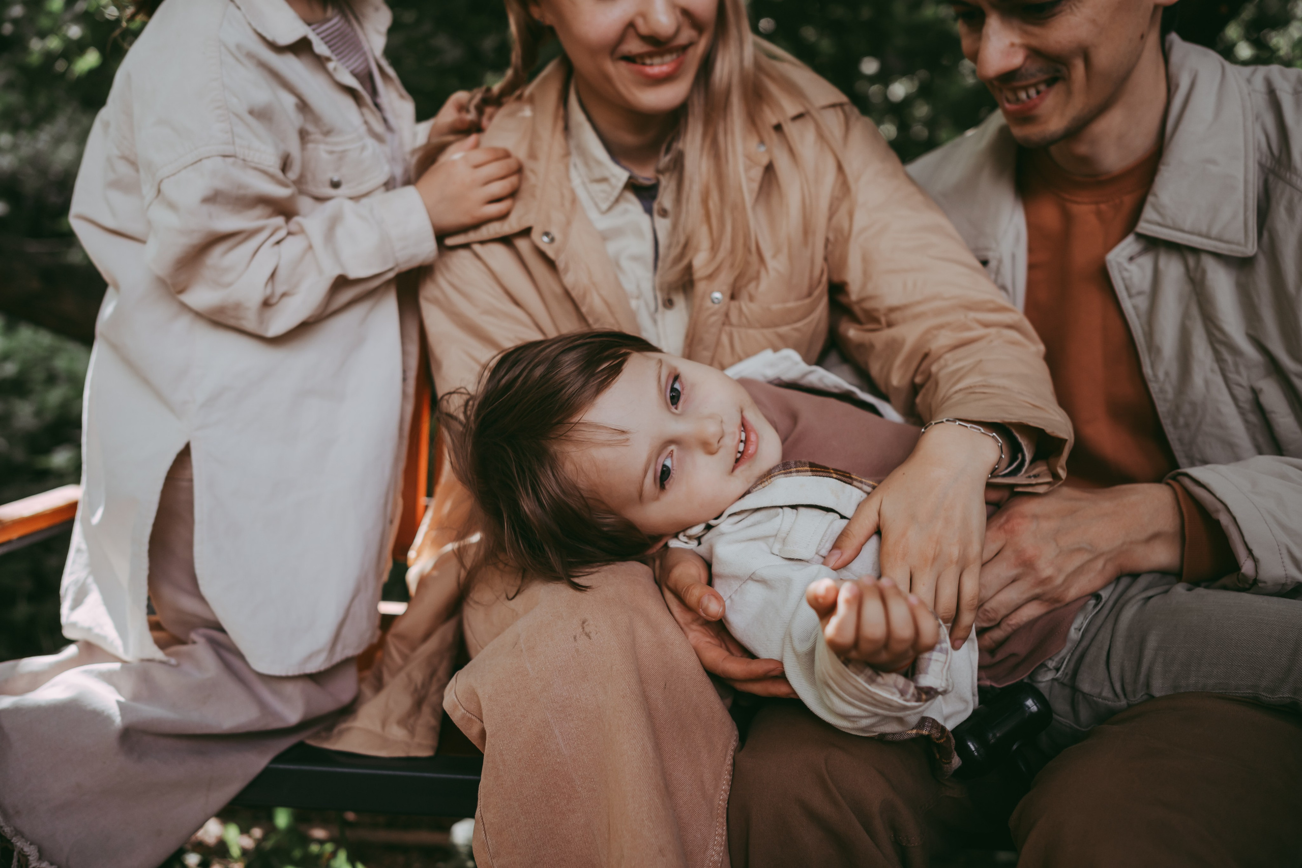 Прогулка в парке. Семейный фотограф в Москве и Подмосковье Иванова Нина