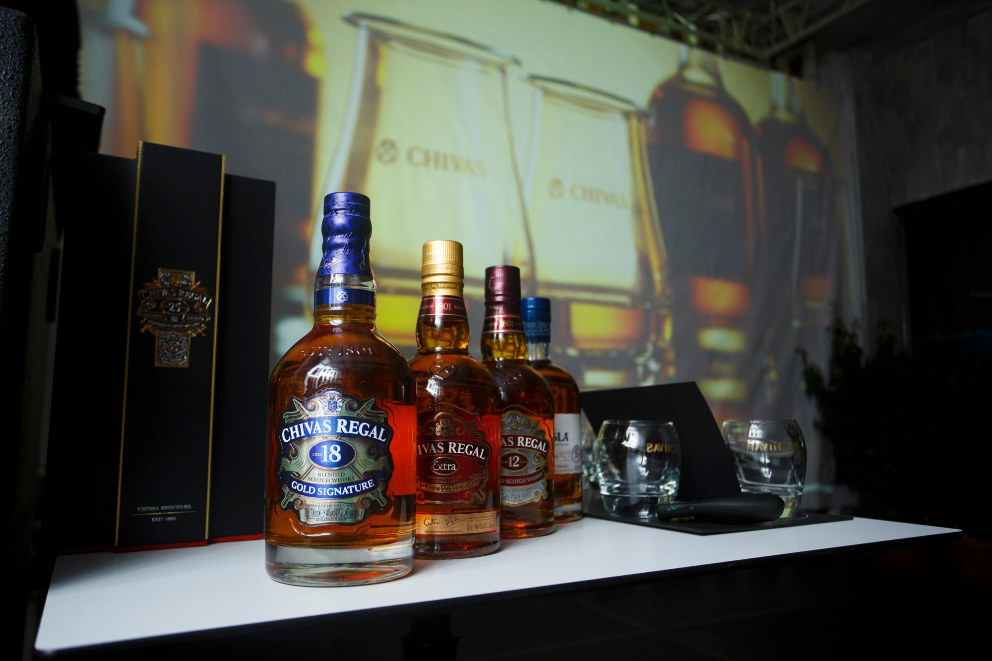 Dinner Chivas. Reportage and staged photographer Natalia Sannikova