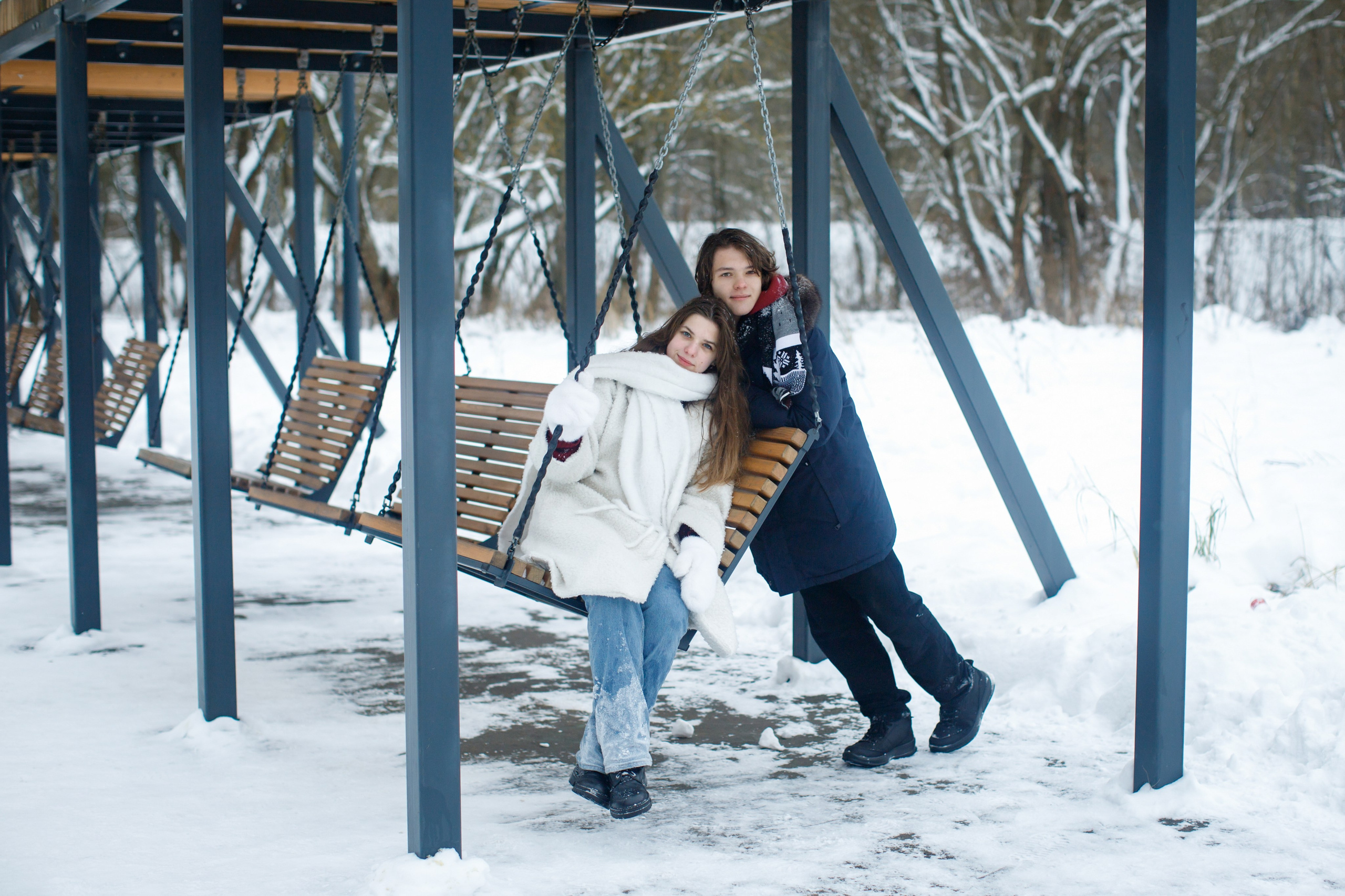Морозная сказка. Детский и семейный фотограф Мария Киселёва. Москва