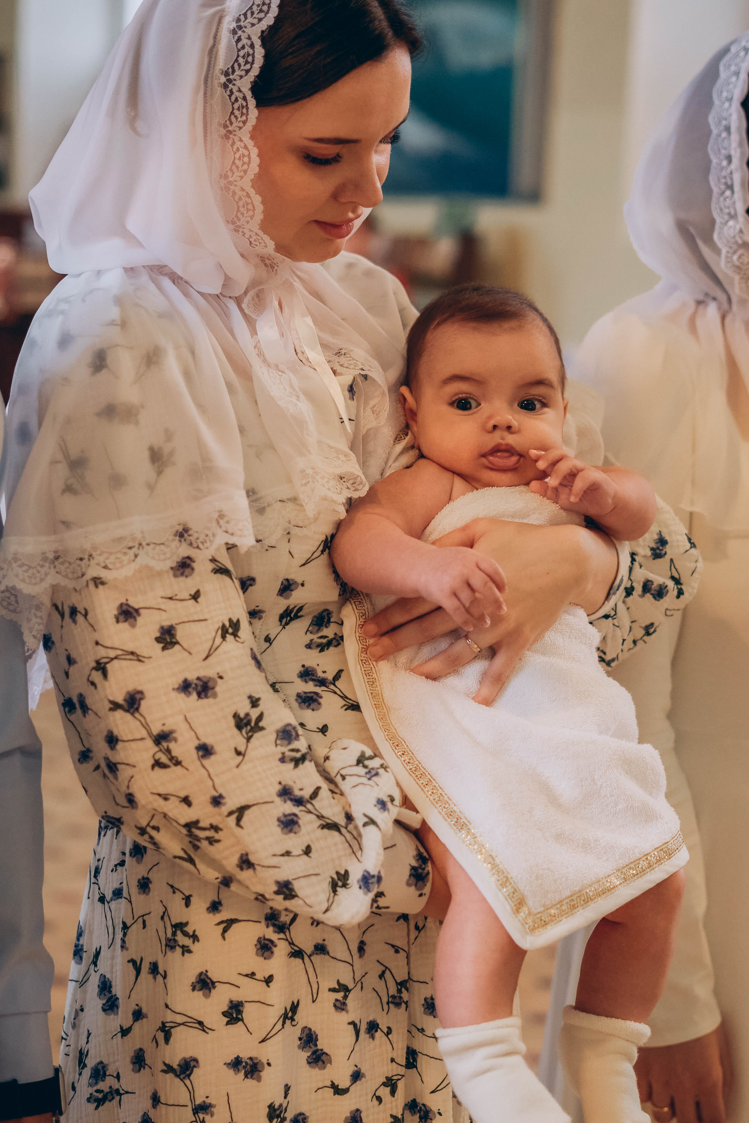 Таинство крещения Мирона