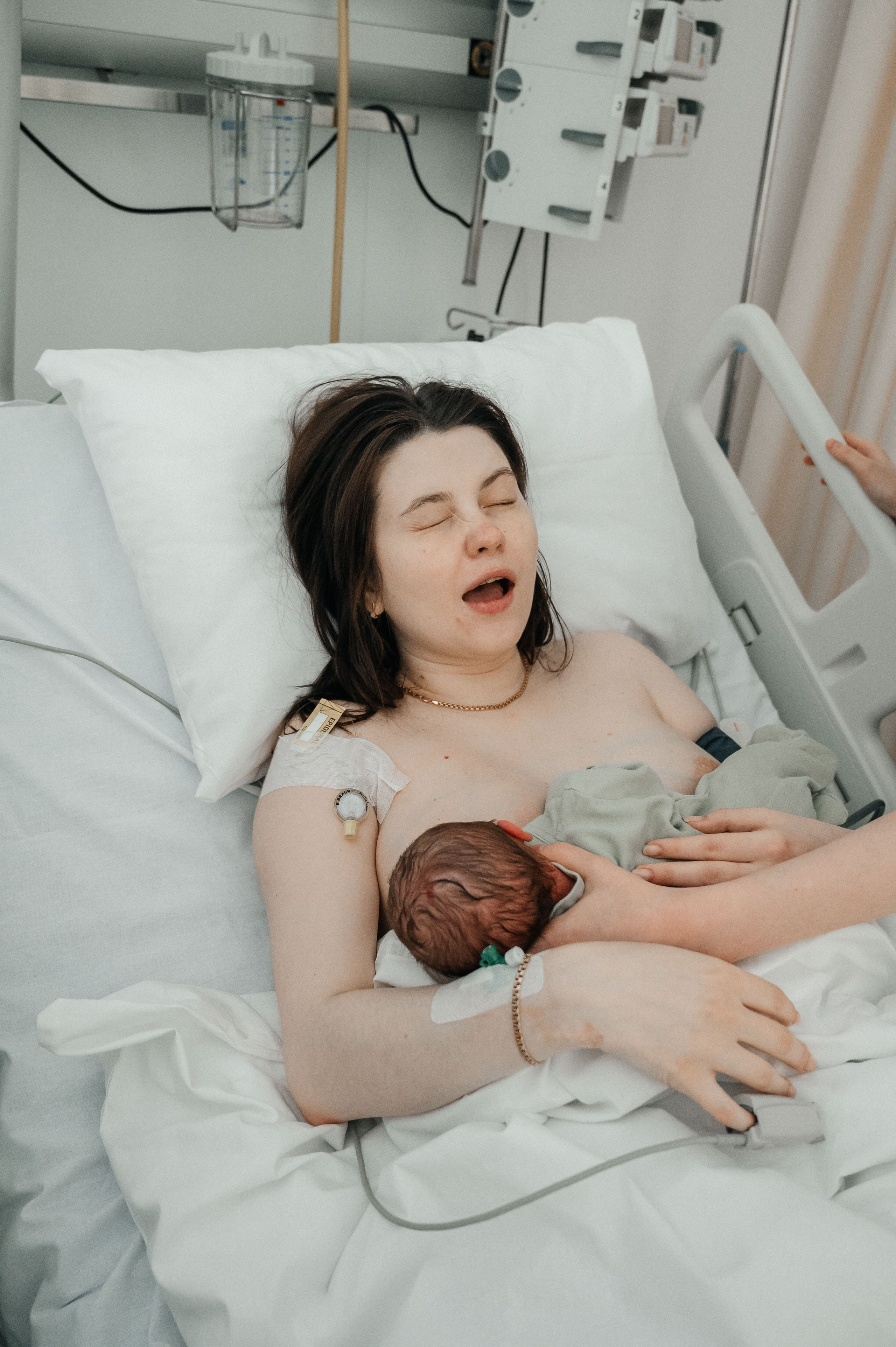 Иван родился в МД Лахта / Ивченкова Е.Н. / Старостина А. Фотограф на роды СПБ Юлия Герасимова