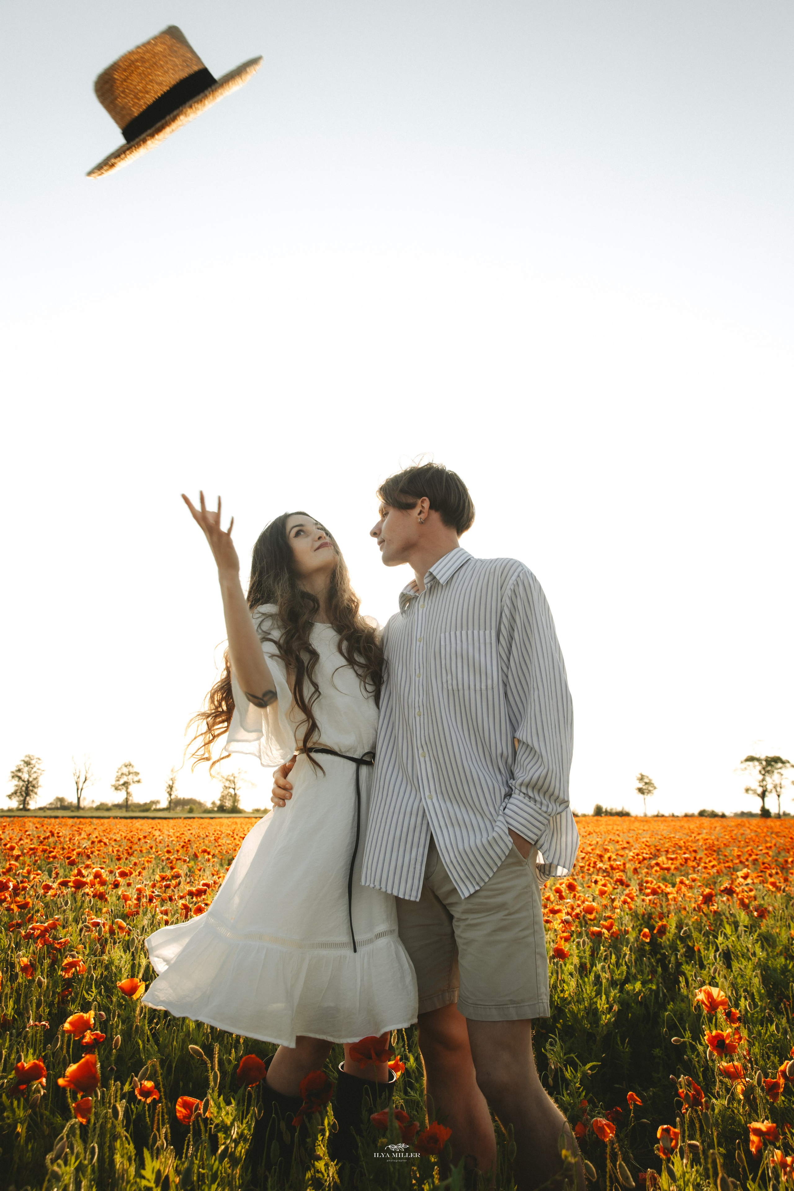 Дина и Влад / Маковые поля. Фотограф Калининград Илья Миллер