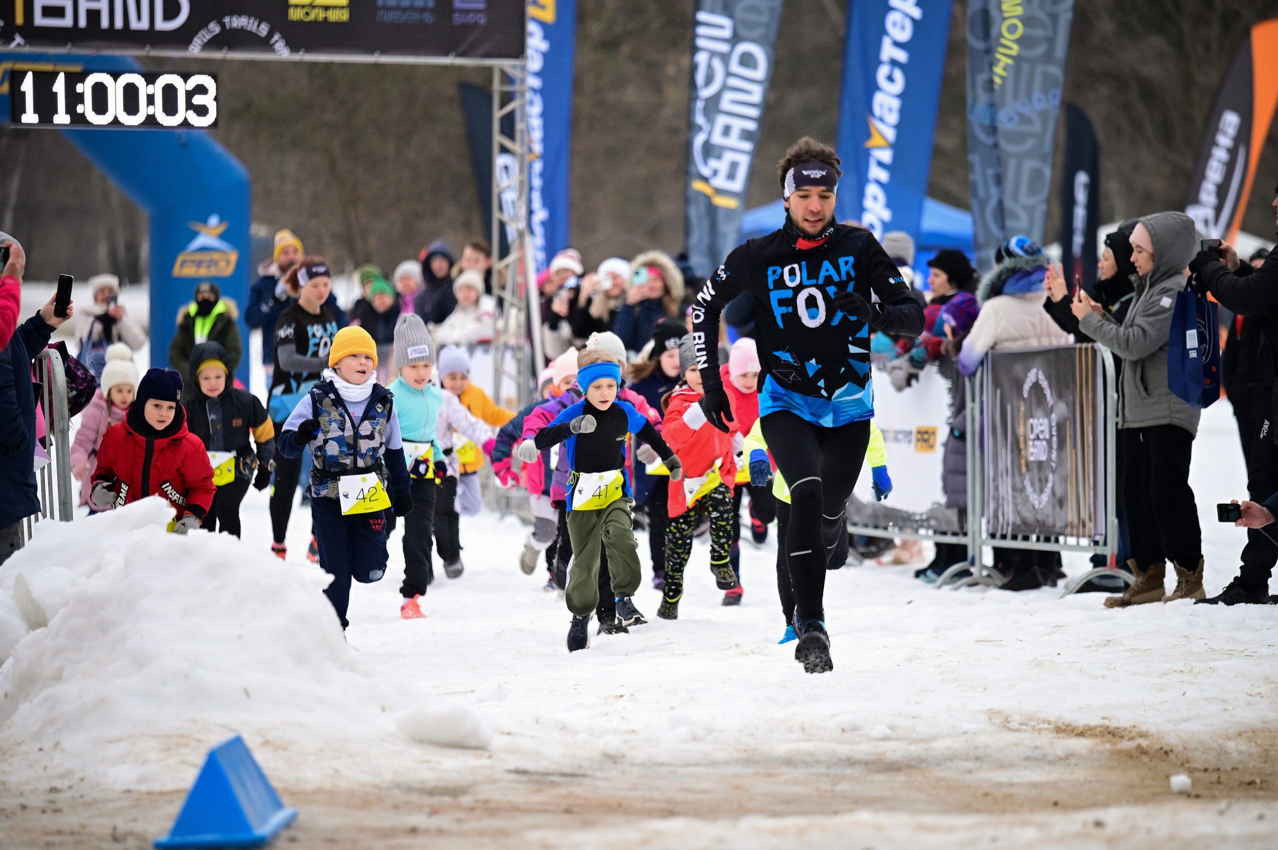 Open Band Trail — трейл Буран (парк Кузьминки) 2023. Фотограф | Ирина Гамзинова | Москва