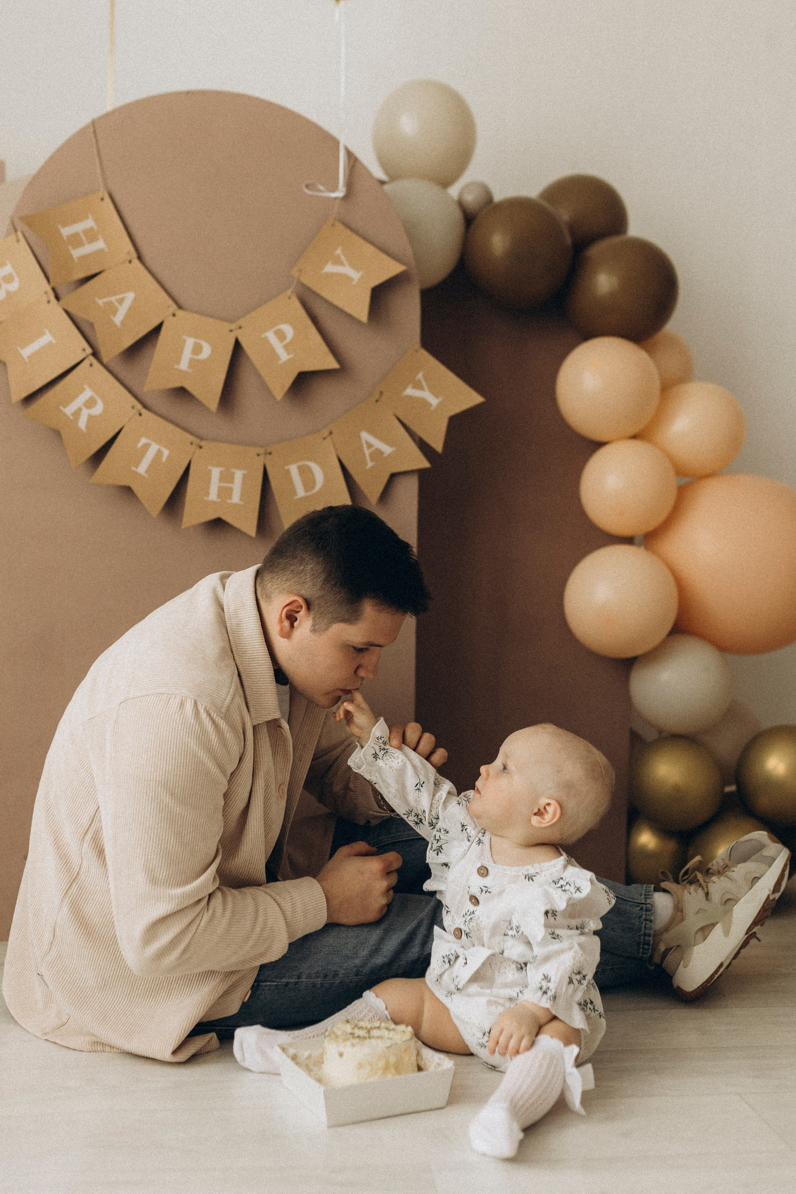 Сьемка годика для Анечки. Семейный и детский фотограф в Рязани Васюгова Мария