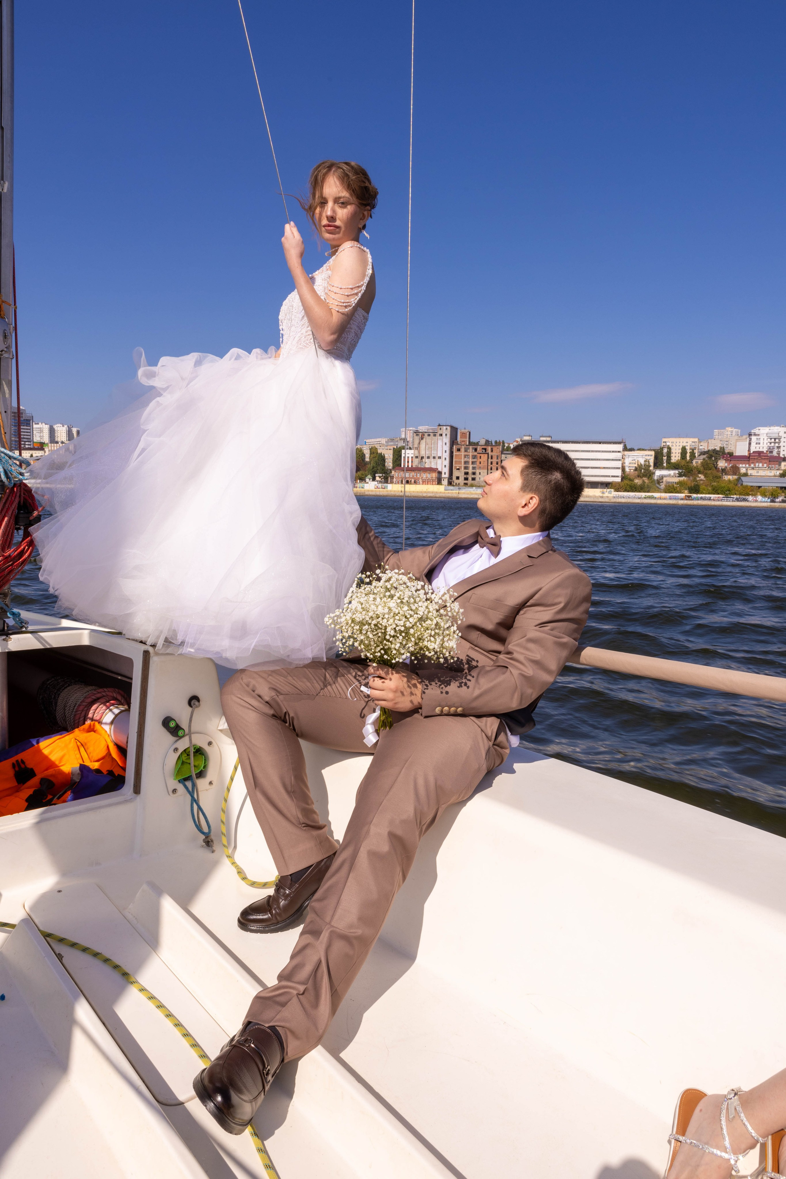 Wedding: ♥Виктория и Иван♥ «Яхт клуб — Акватория Ветра». Свадебный и предметный фотограф Ренат Каламперов