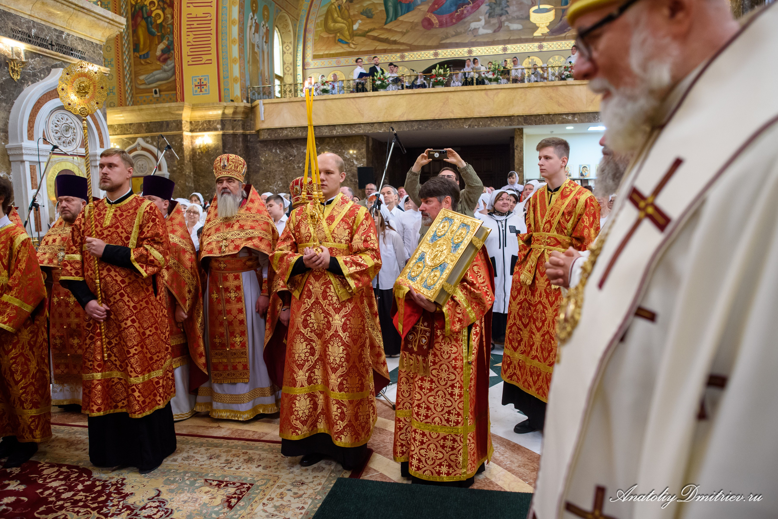 Служба на 40-летие Калининградской епархии. Фотограф  Крещения и Венчания Калининград