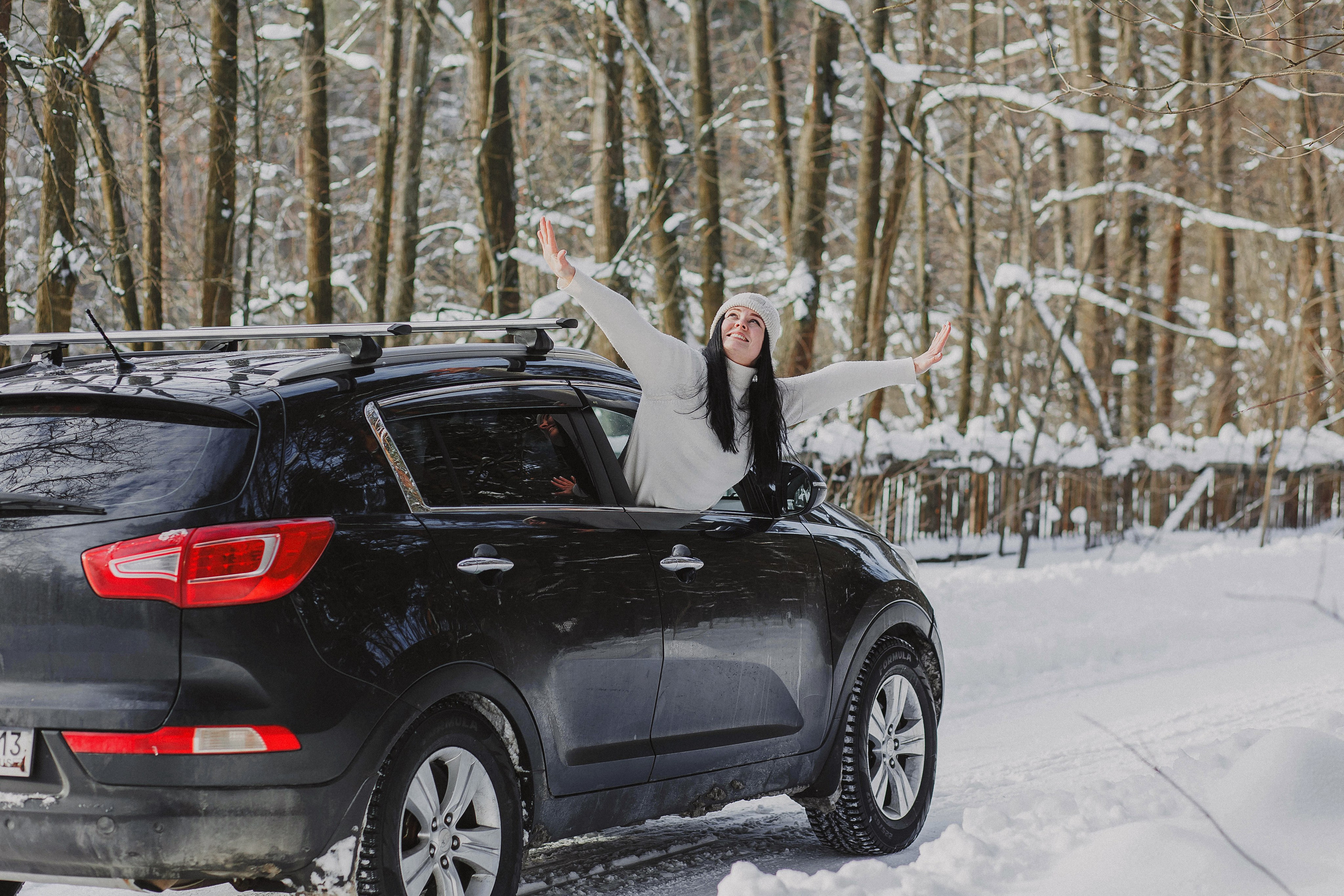 Фотосессия в зимнем лесу. Фотограф в Москве и Люберцах Анна Ушакова