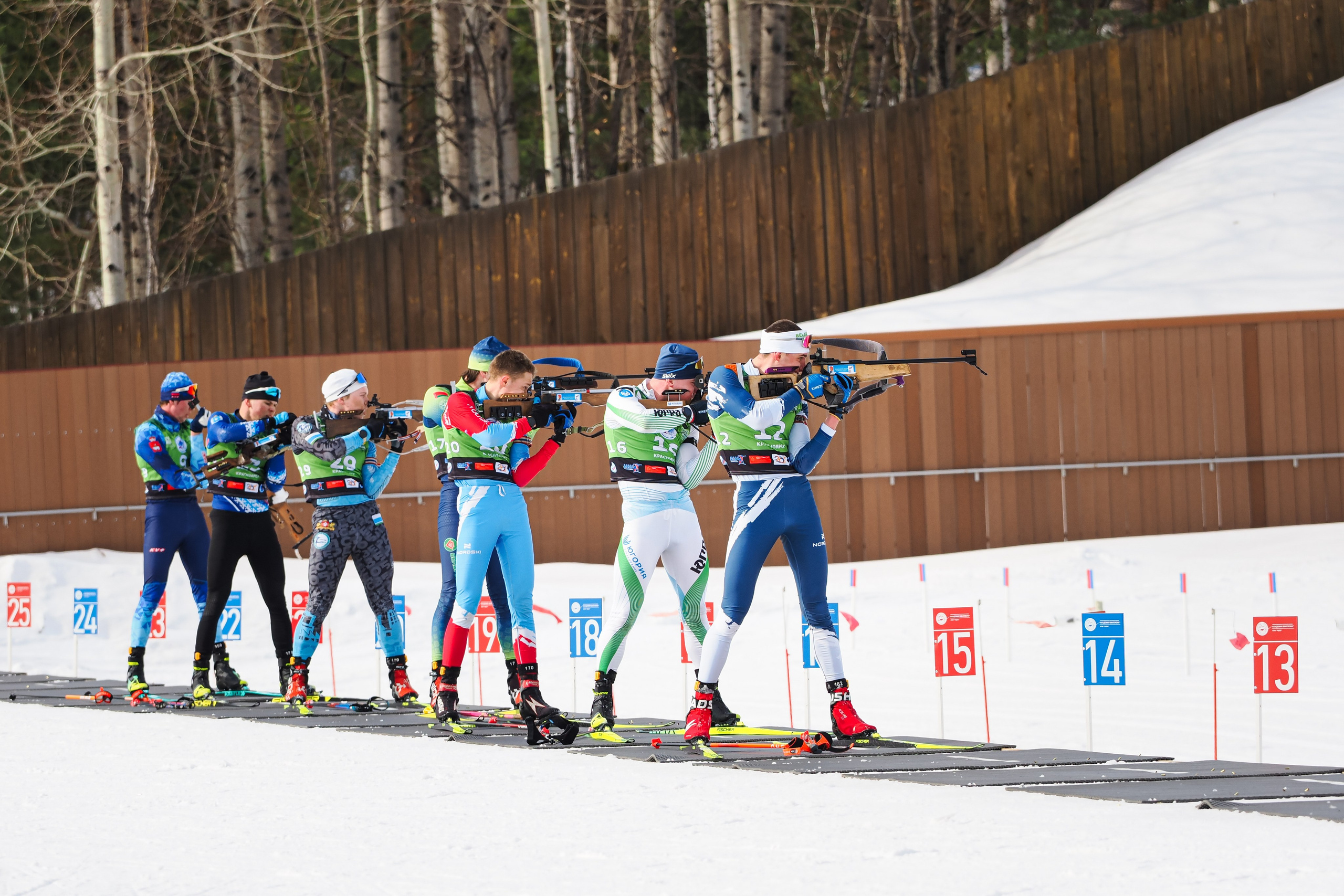 Биатлон / Первенство России. Репортажный фотограф Алексей Козьмин