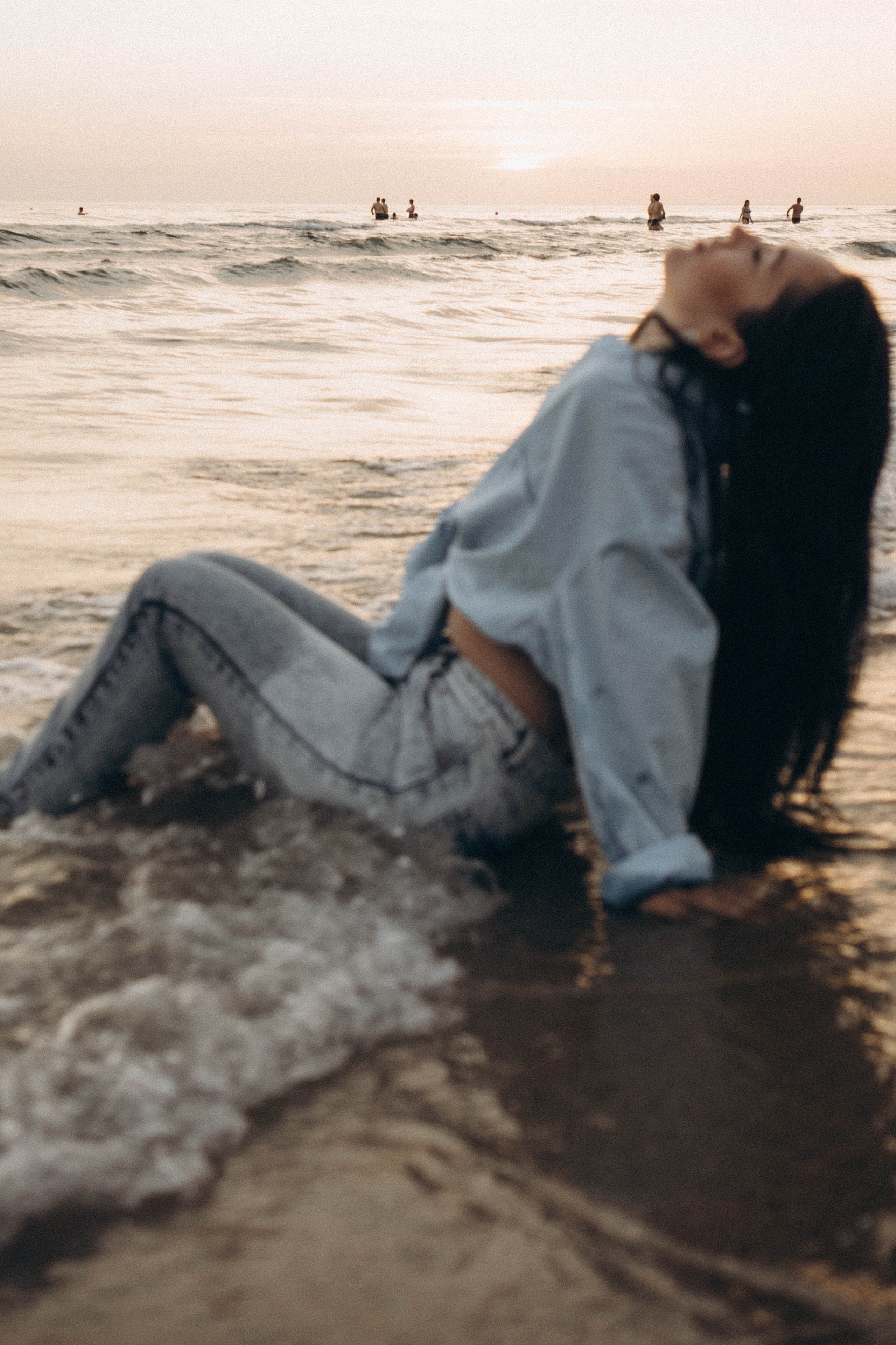 Июльский вечер на берегу черного моря. Профессиональный фотограф, Санкт-Петербург — Виктория Богомолова