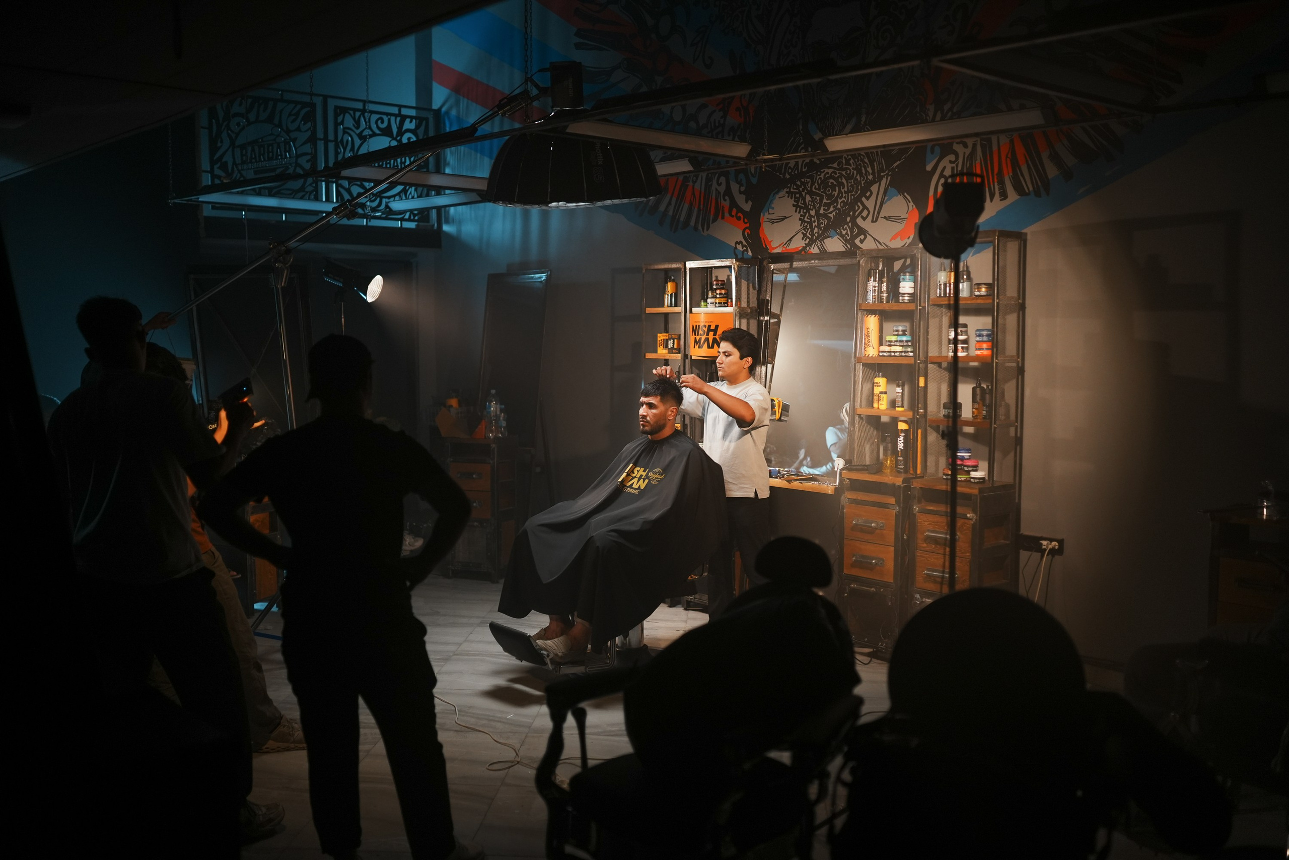 Backstage NISHMAN. Портретный и Репортажный Фотограф Москва