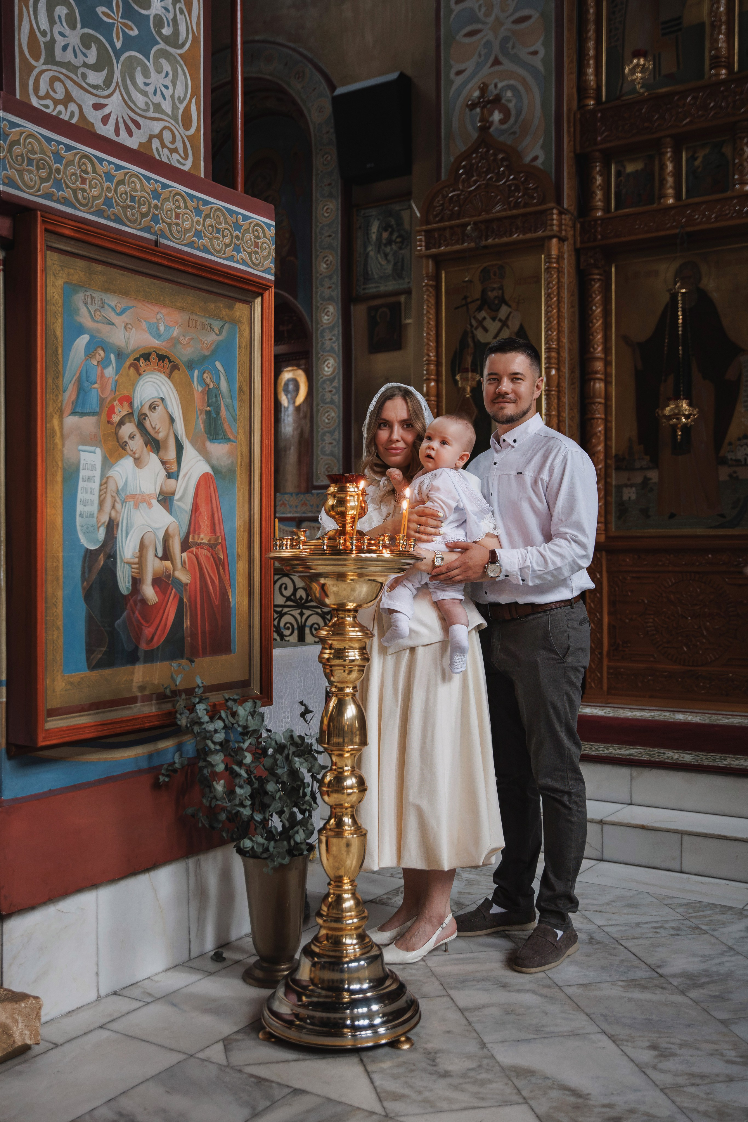 Крещение Марка. Фотограф на Крещение и Венчание Железногорск, Красноярск Алексей Мещеряков