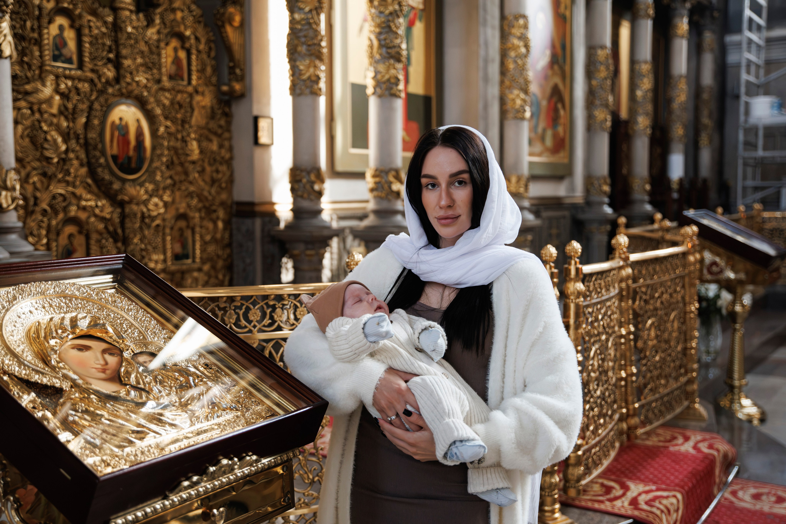 Крещение Маши. Фотограф на Крещение и Венчание Железногорск, Красноярск Алексей Мещеряков