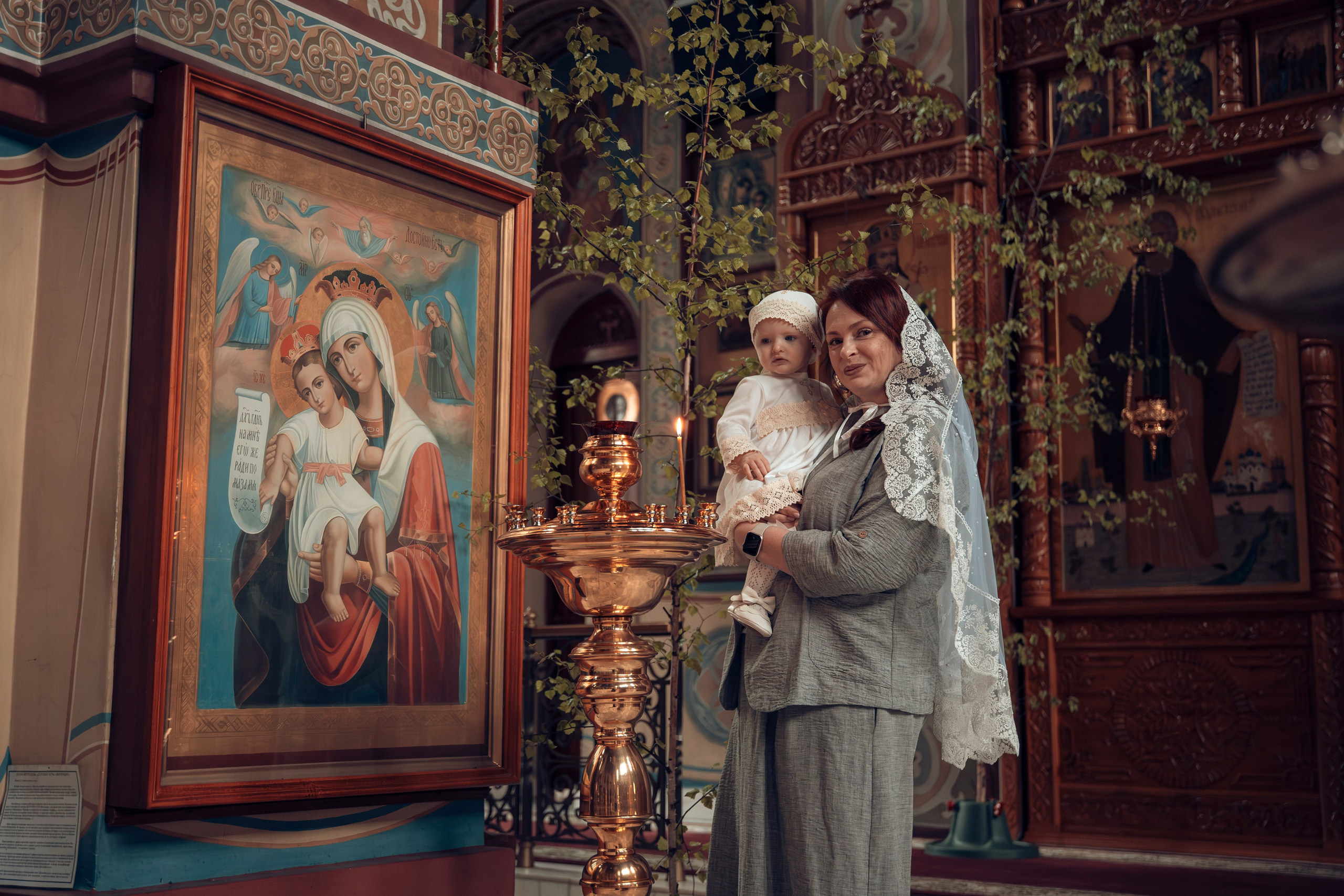 Крещение Ариадны. Фотограф на Крещение и Венчание Железногорск, Красноярск Алексей Мещеряков