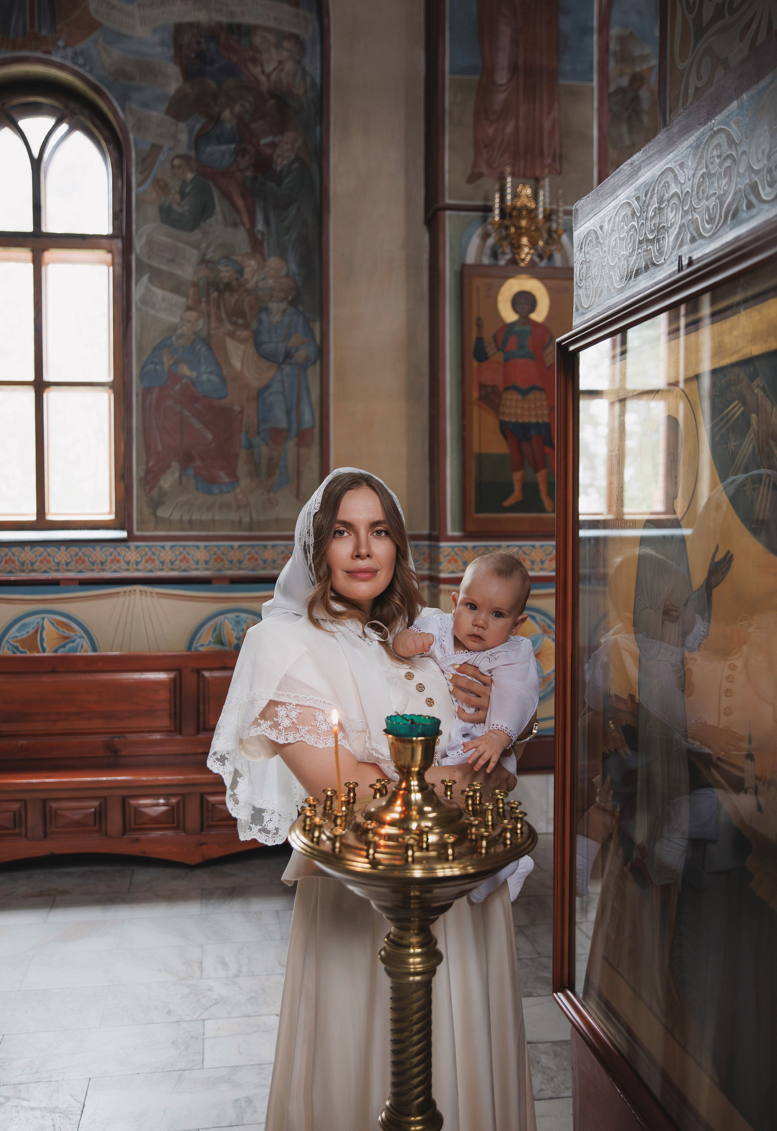 Крещение Марка. Фотограф на Крещение и Венчание Железногорск, Красноярск Алексей Мещеряков
